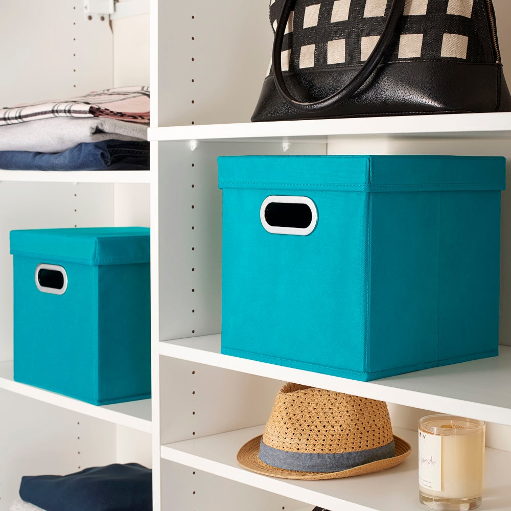 Household Essentials Storage Bins with Lids, 2ct.