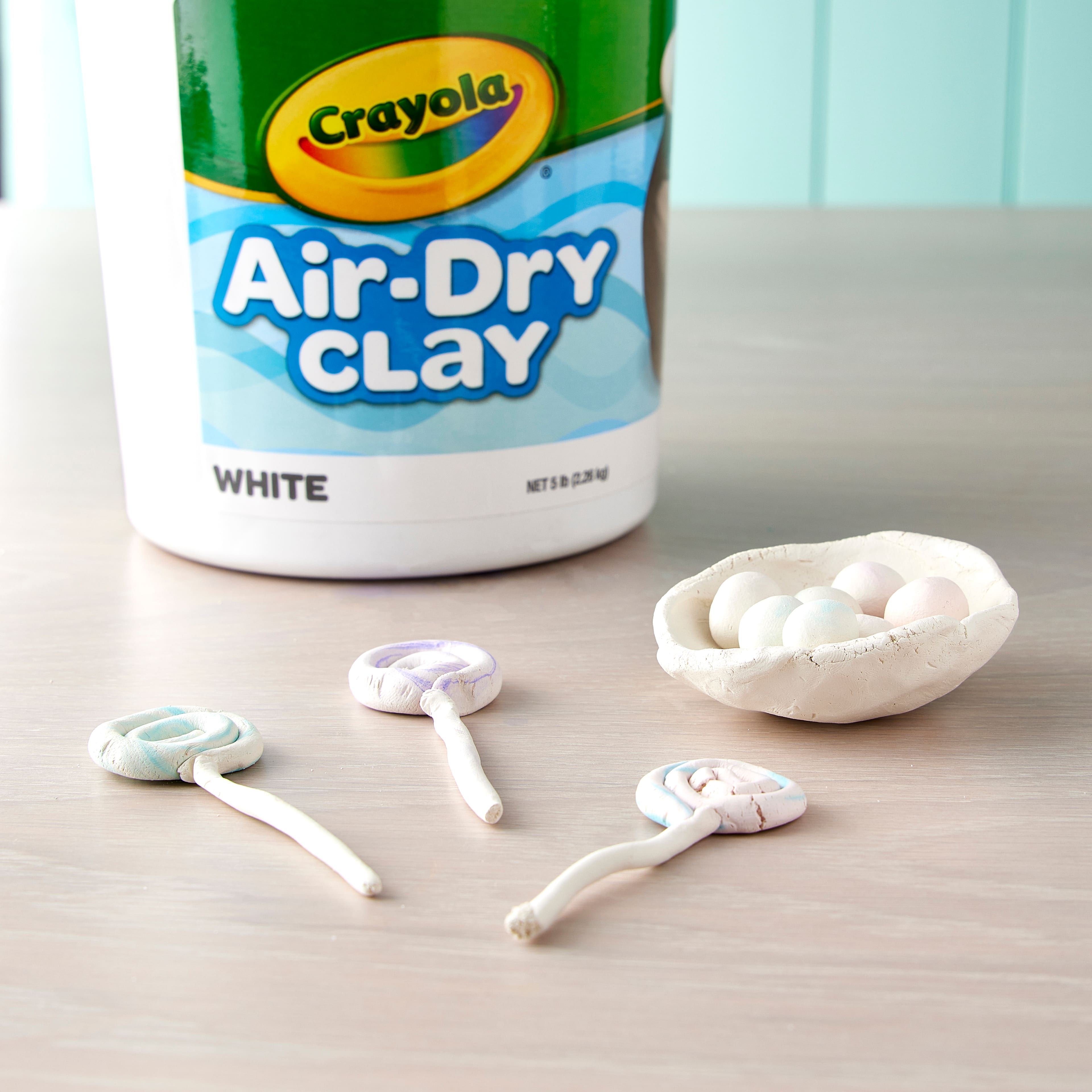CYO575055 - Crayola Air-Dry Clay - Art Classes - 1 Each - White