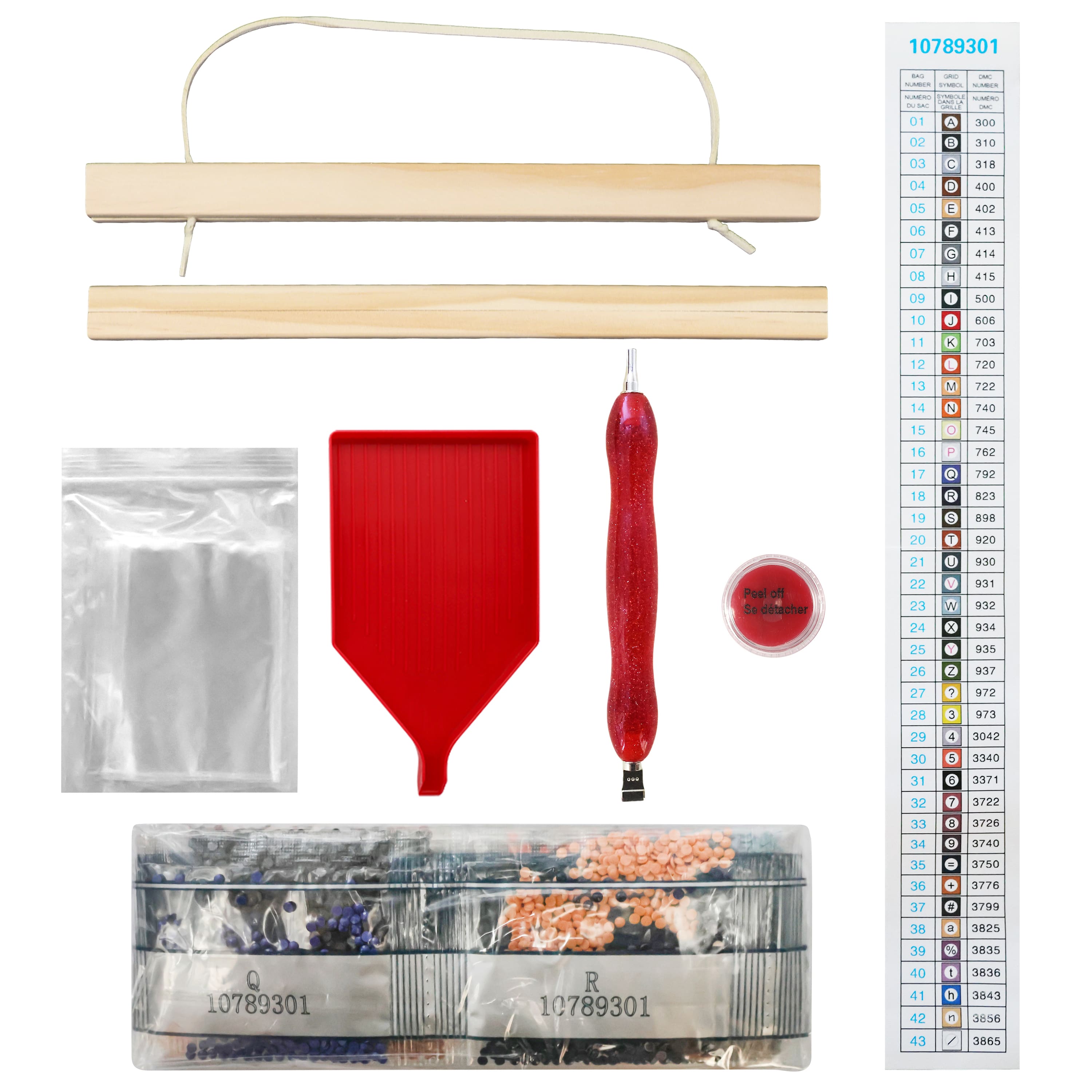 8&#x22; x 10&#x22; Snow House Diamond Art Kit with Frame by Make Market&#xAE;