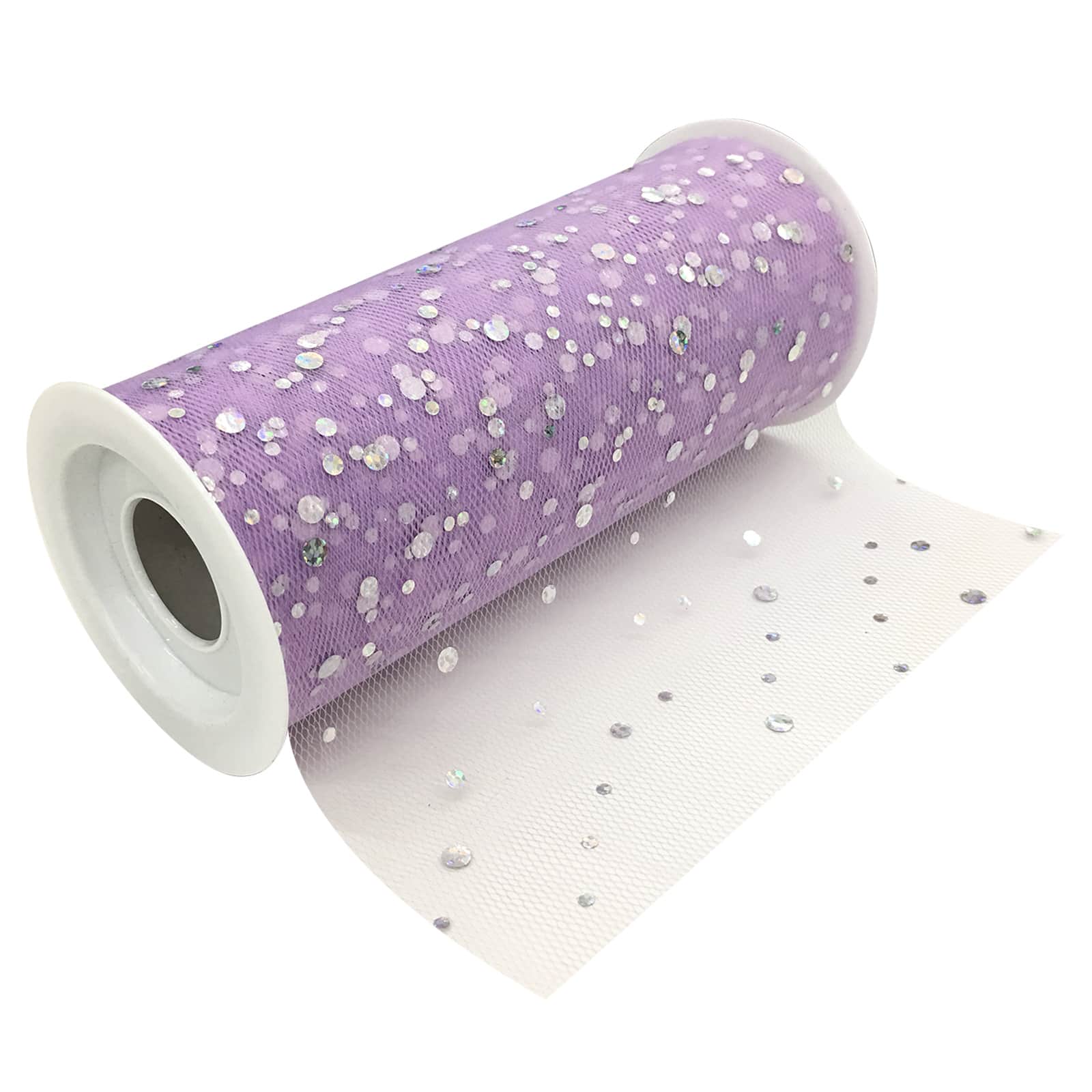 24 Pack: 6" Holographic Dot Tulle by Celebrate It™