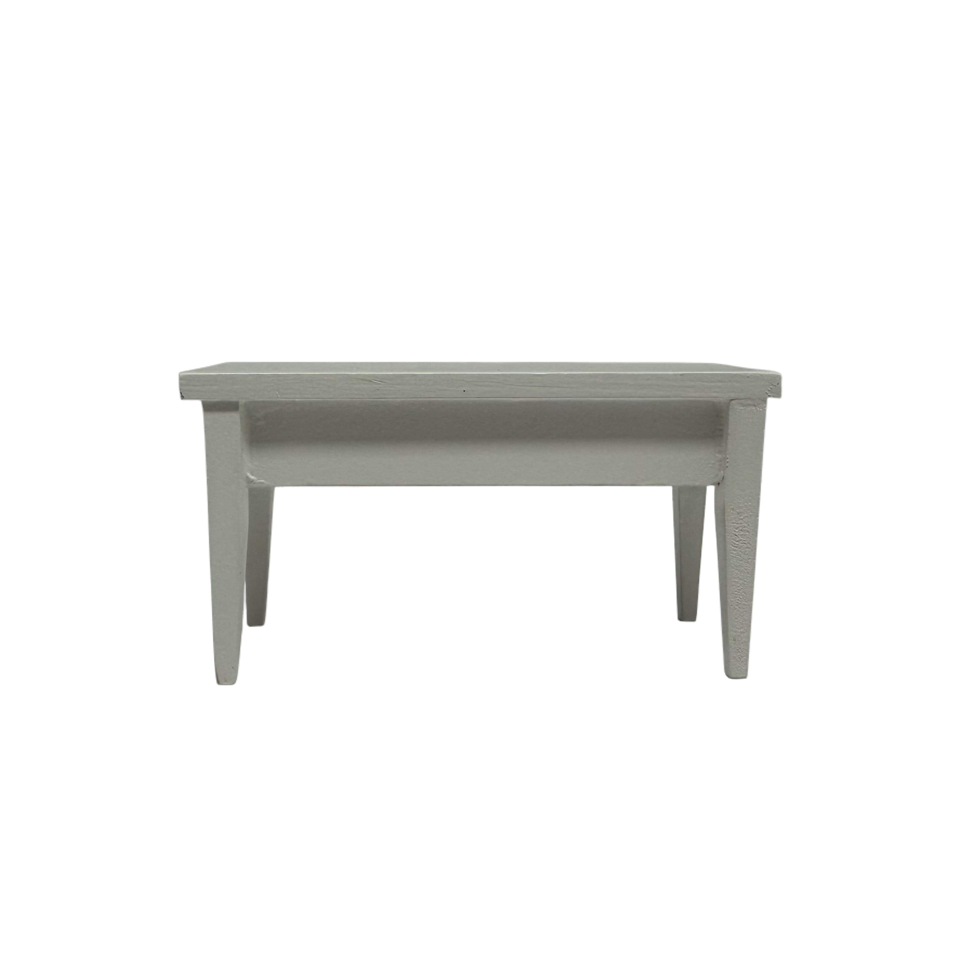 Miniature White Entry Table by Make Market®