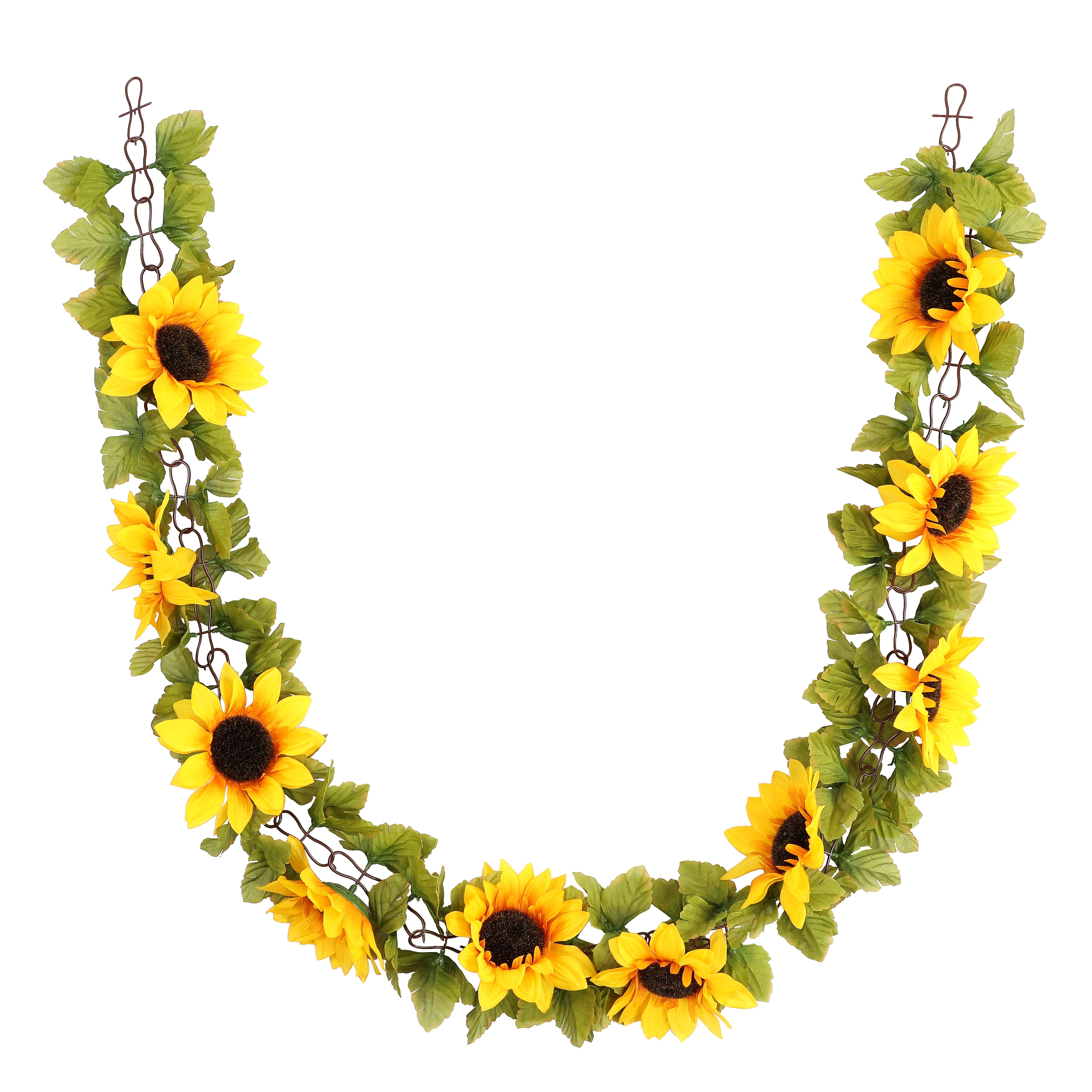 6ft. Yellow Sunflower Chain Garland by Ashland&#xAE;