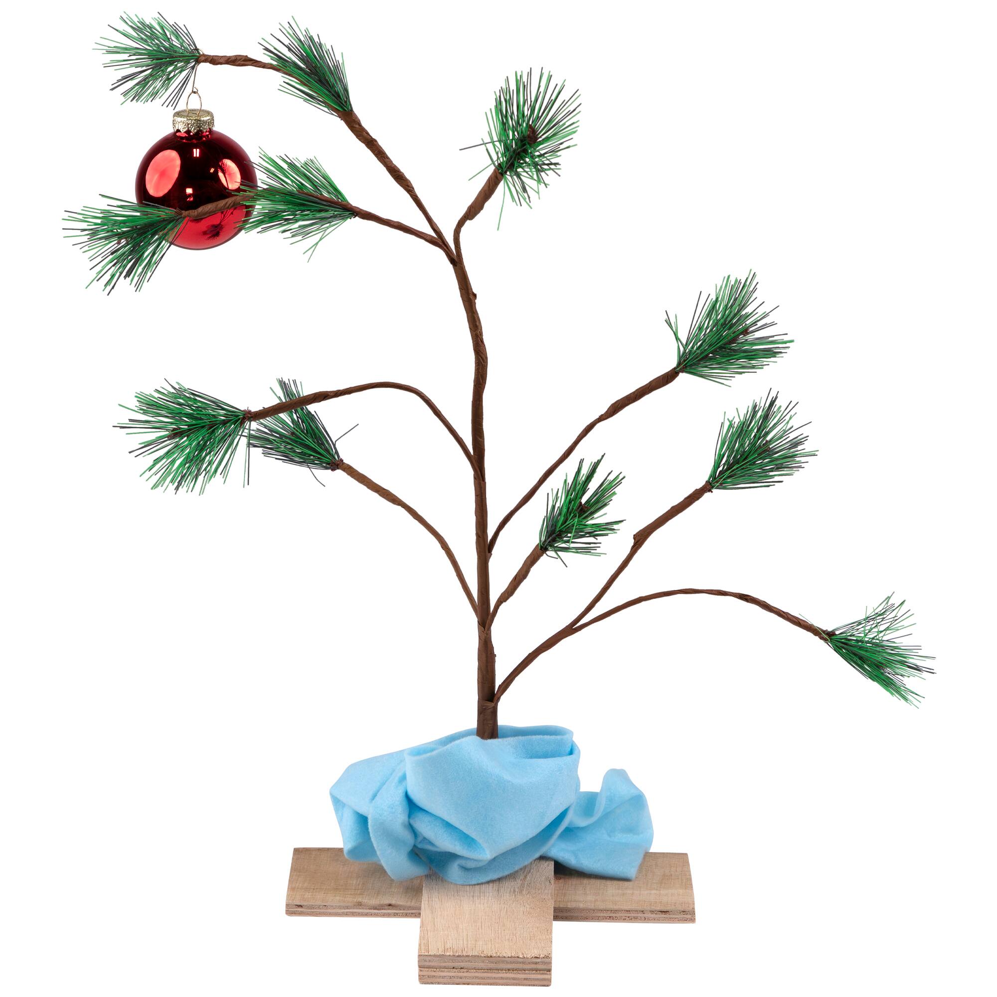 24" Unlit Peanuts® The Original Charlie Brown Artificial Christmas Tree