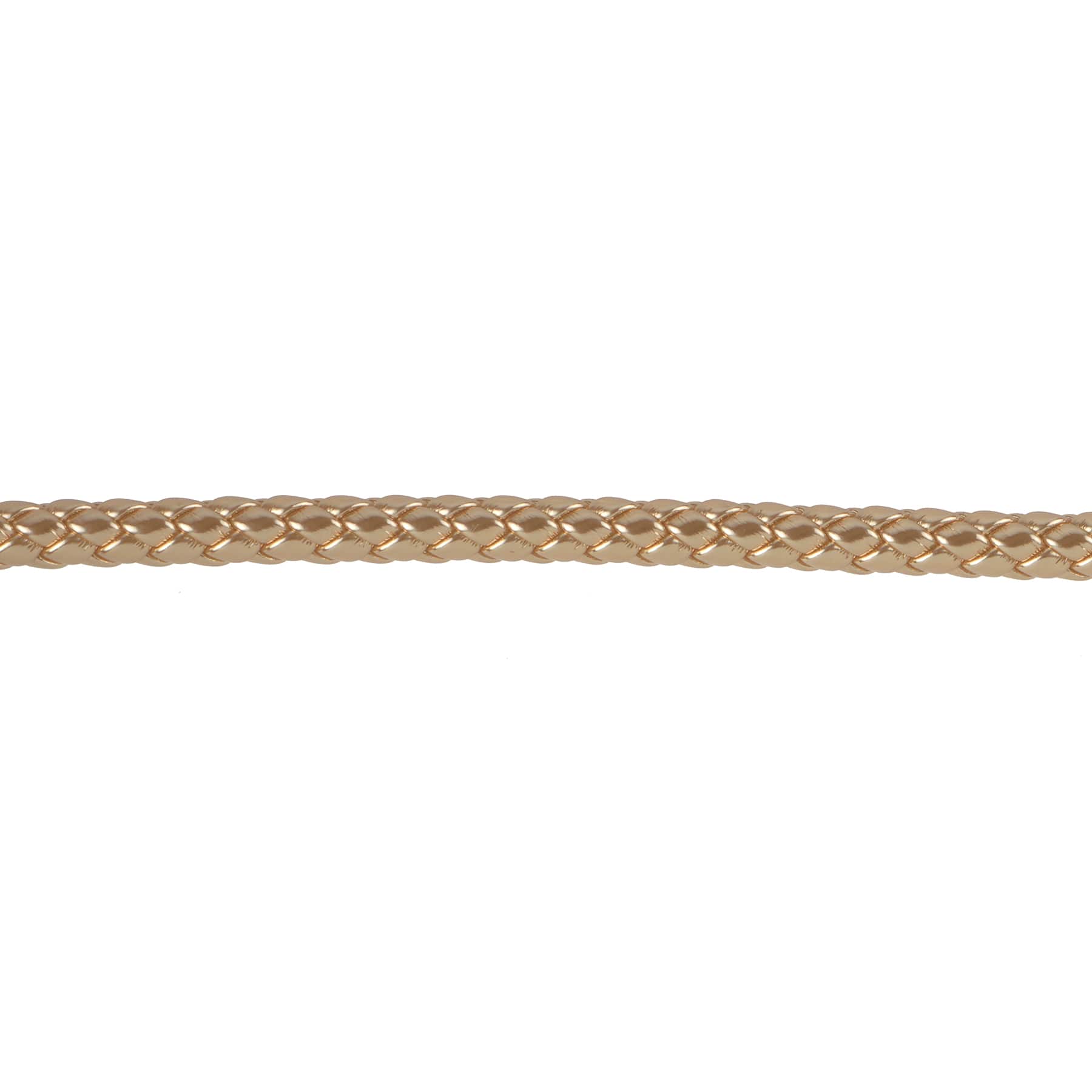 5/16&#x22; Gold Faux Leather Trim by Celebrate It&#xAE; 