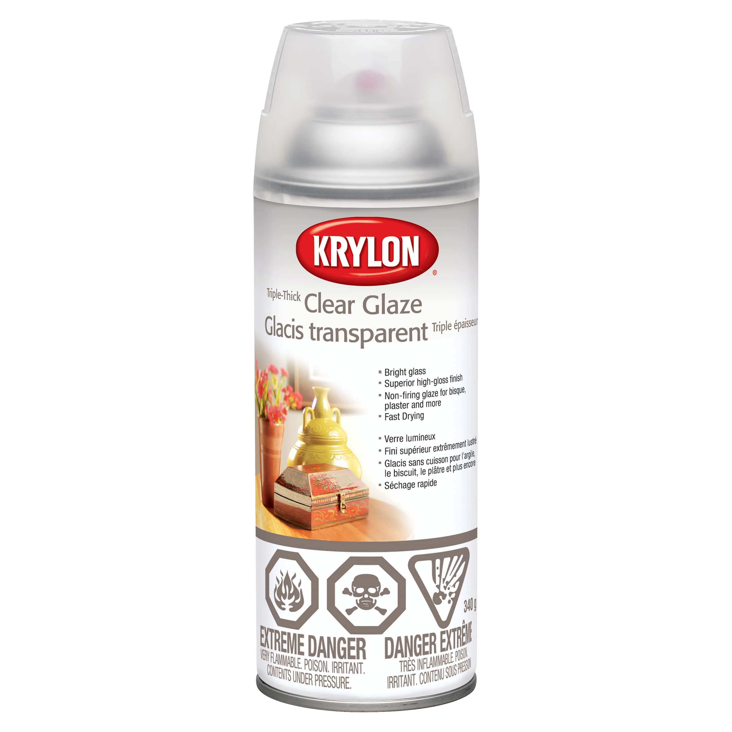 Krylon® Triple-Thick Crystal Clear Glaze