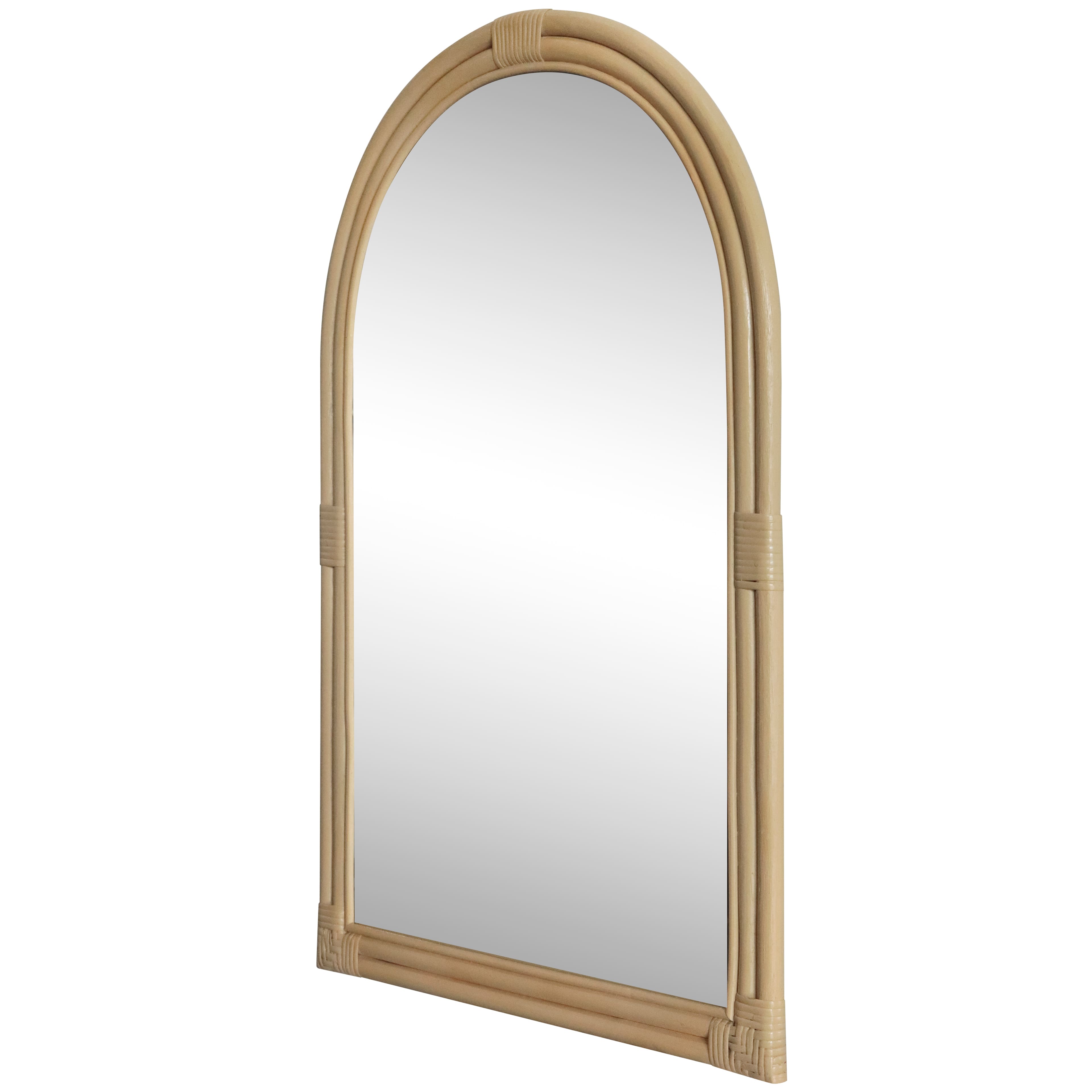 24" x 36" Rattan Arch Wall Mirror by Ashland®