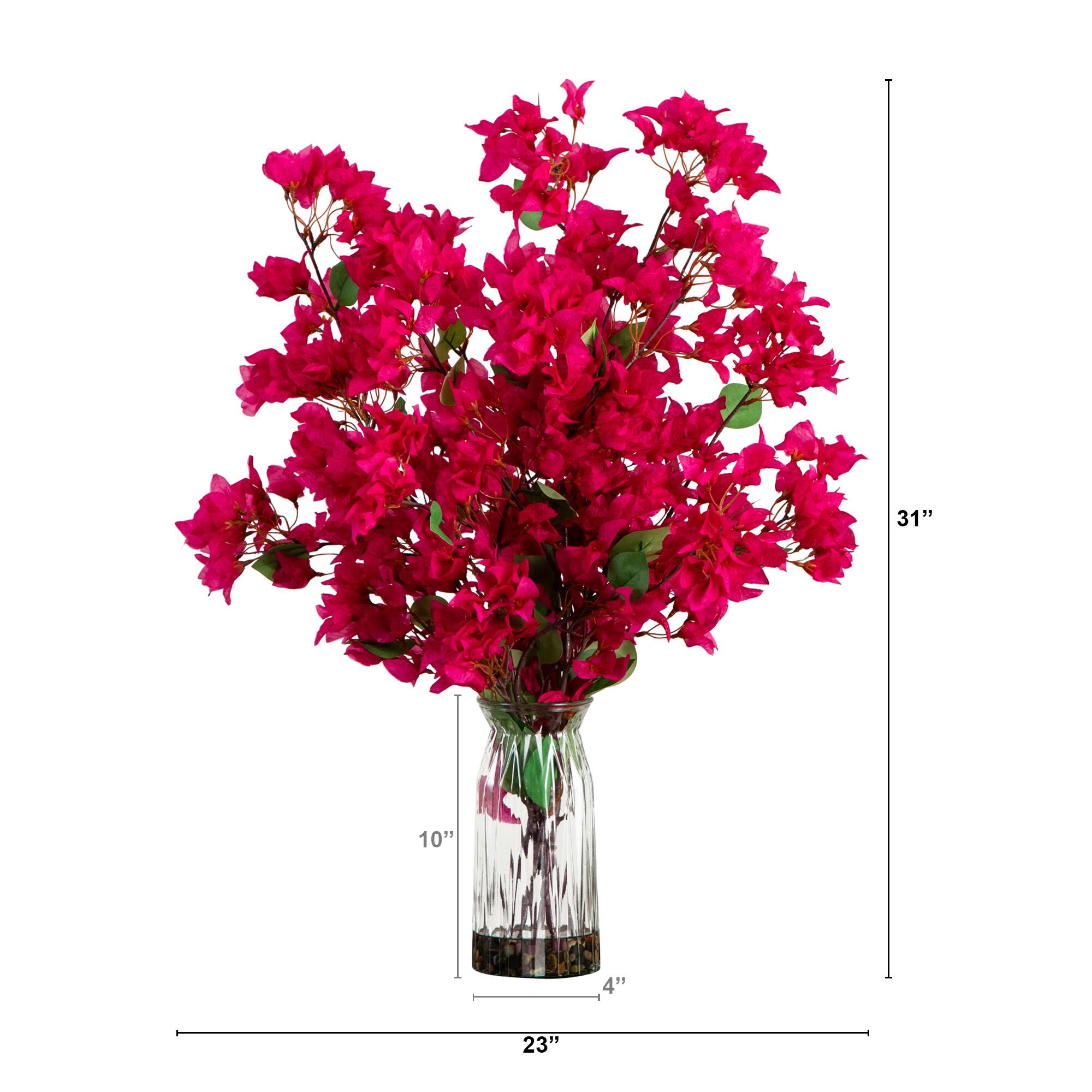 2.5ft. Pink Bougainvillea Arrangement in Vase