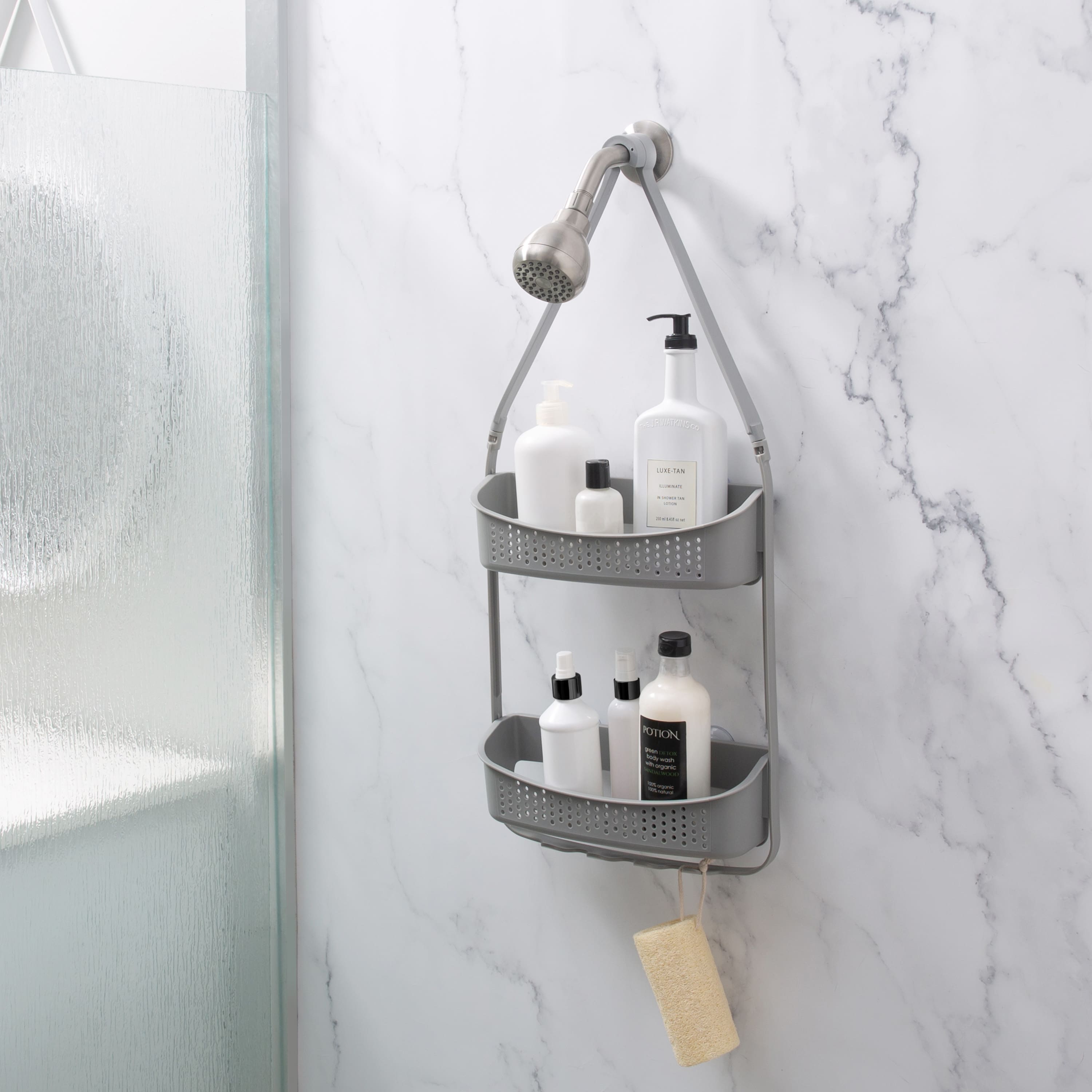 Bath Bliss 2 Way Convertible Shower Caddy