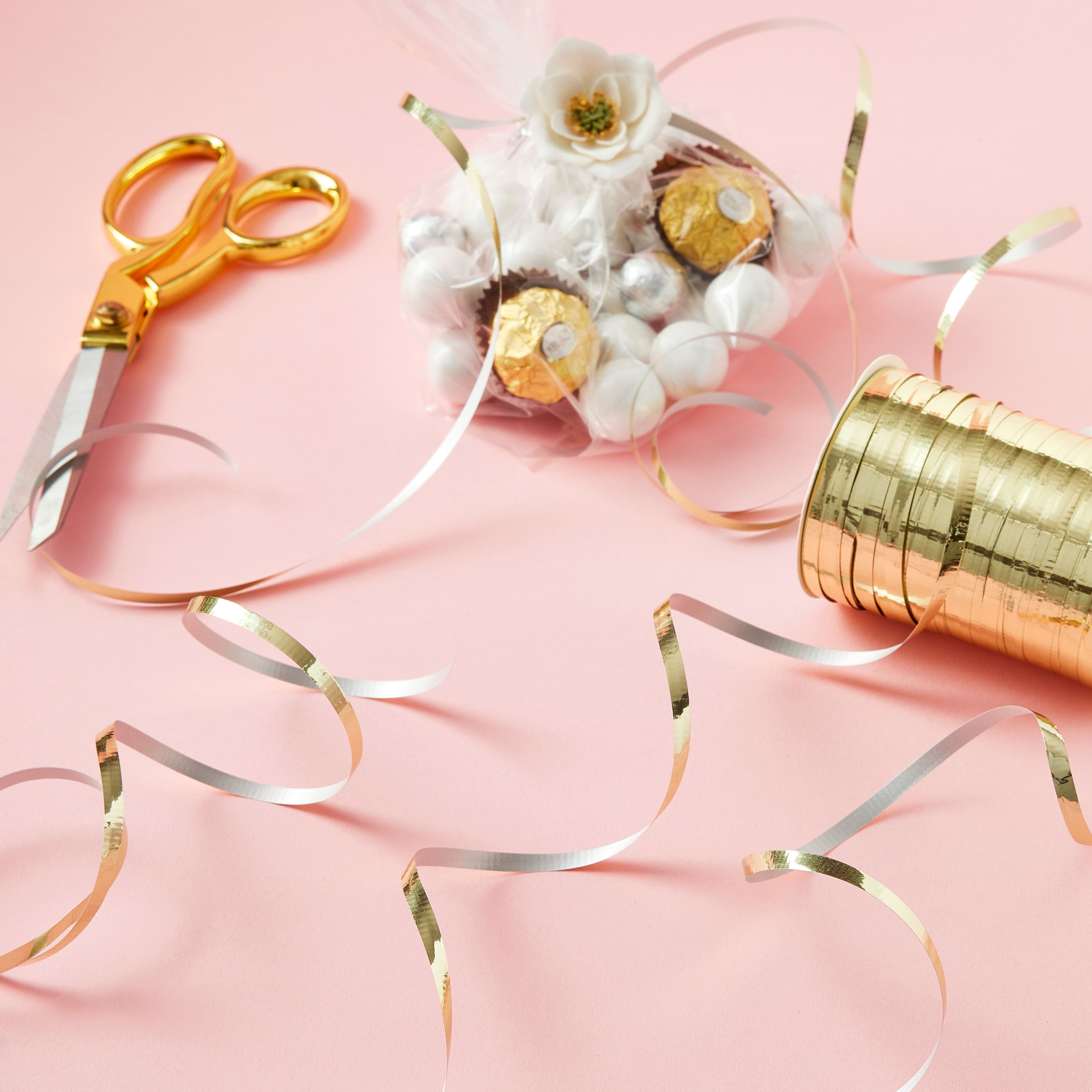 100yd. Gold Crimped Curling Ribbon By Celebrate It™