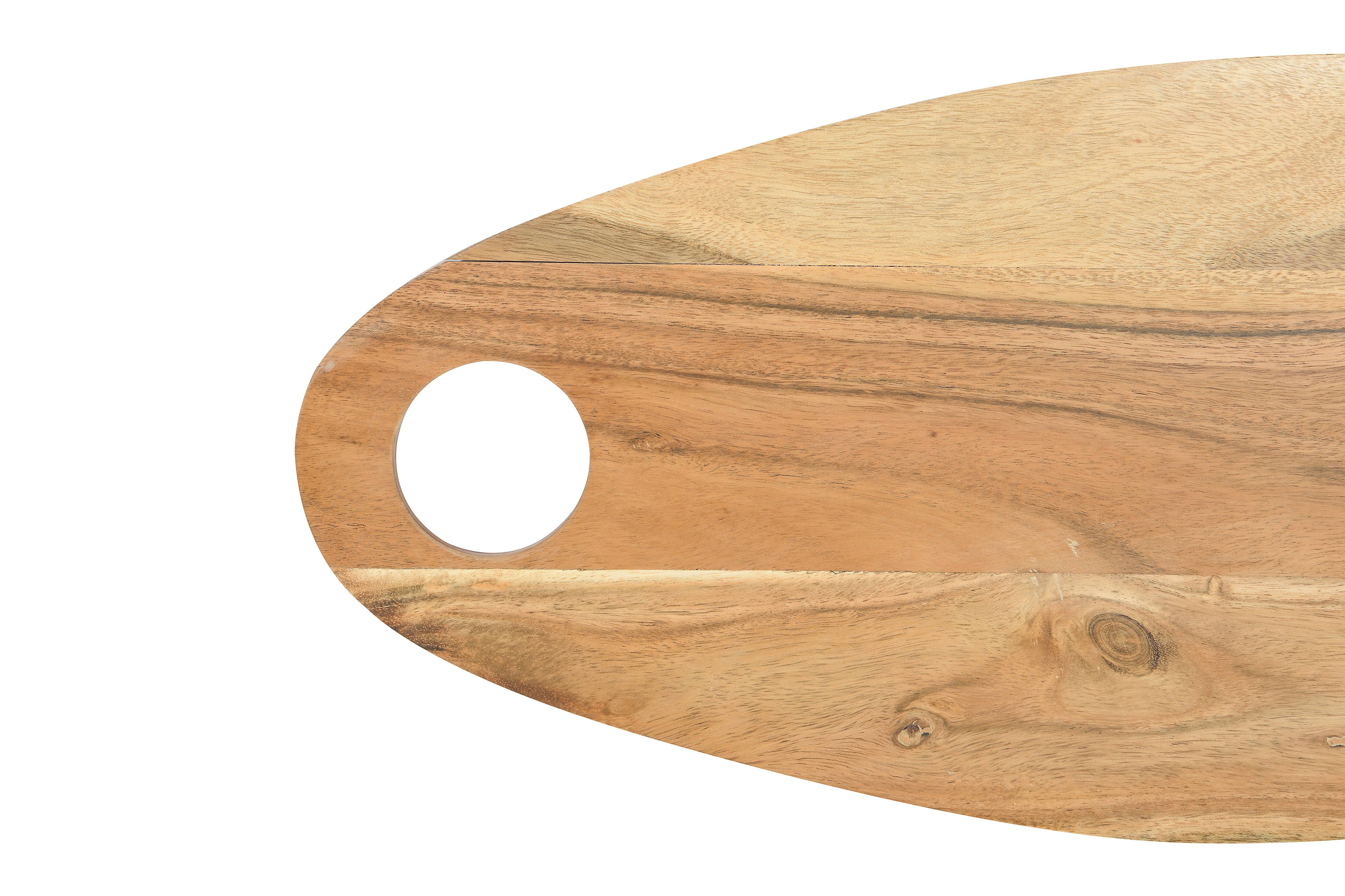 Hello Honey® 19" Acacia Wood Cheese/Cutting Board with Handle