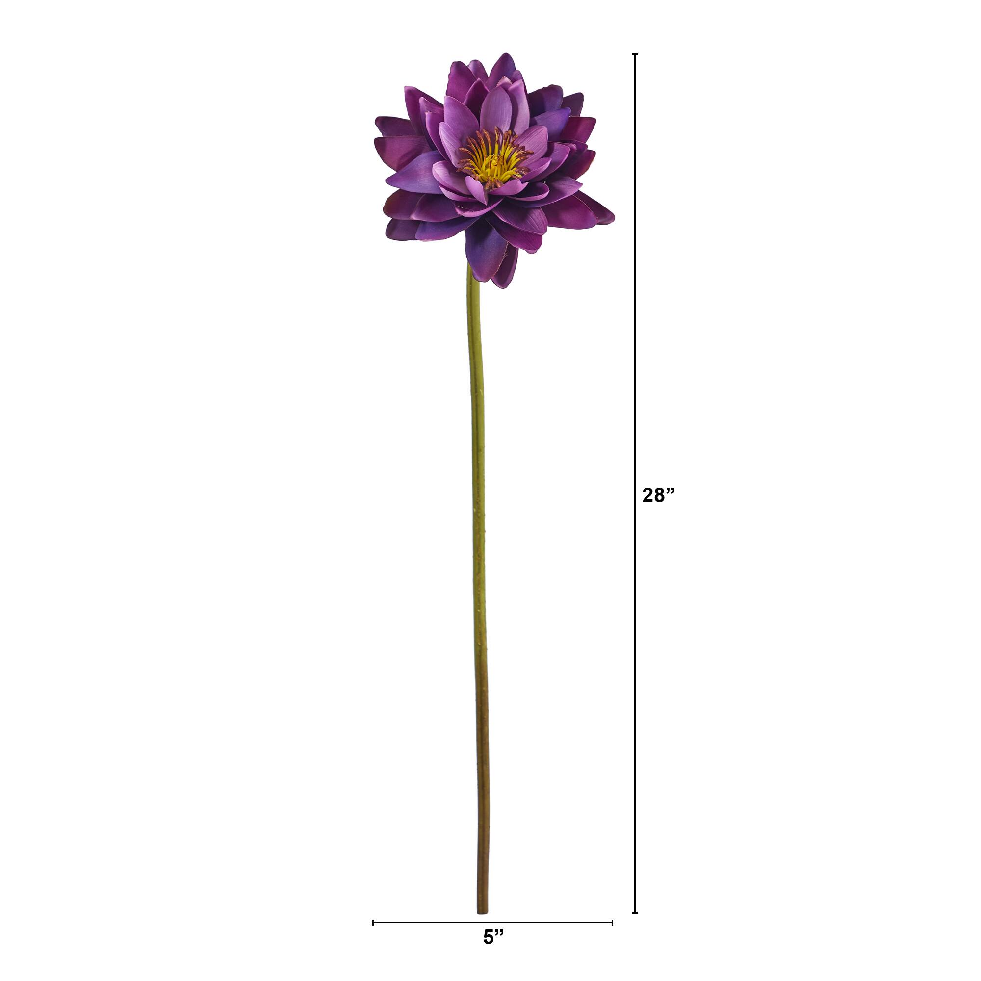 Lotus Flower Stems, 4ct.
