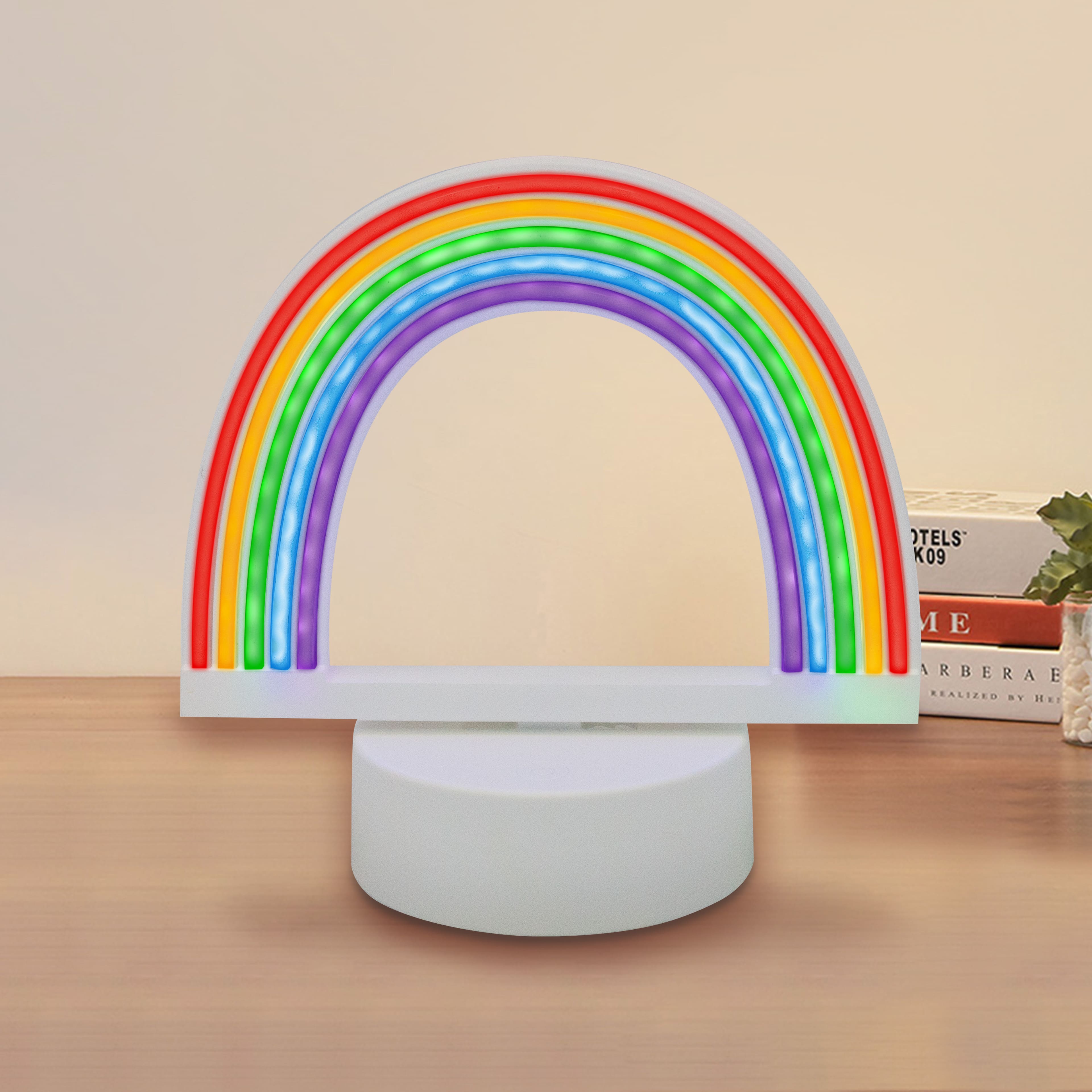 7&#x22; LED Pride Rainbow Light by Celebrate It&#x2122;