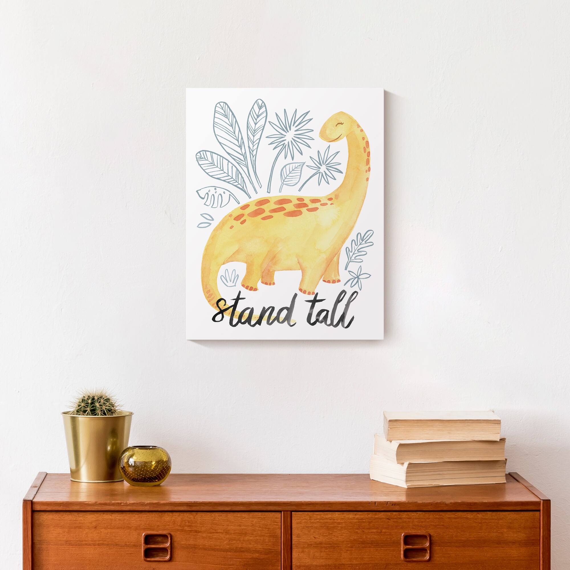 Stand Tall 11&#x22; x 14&#x22; Canvas Wall Art