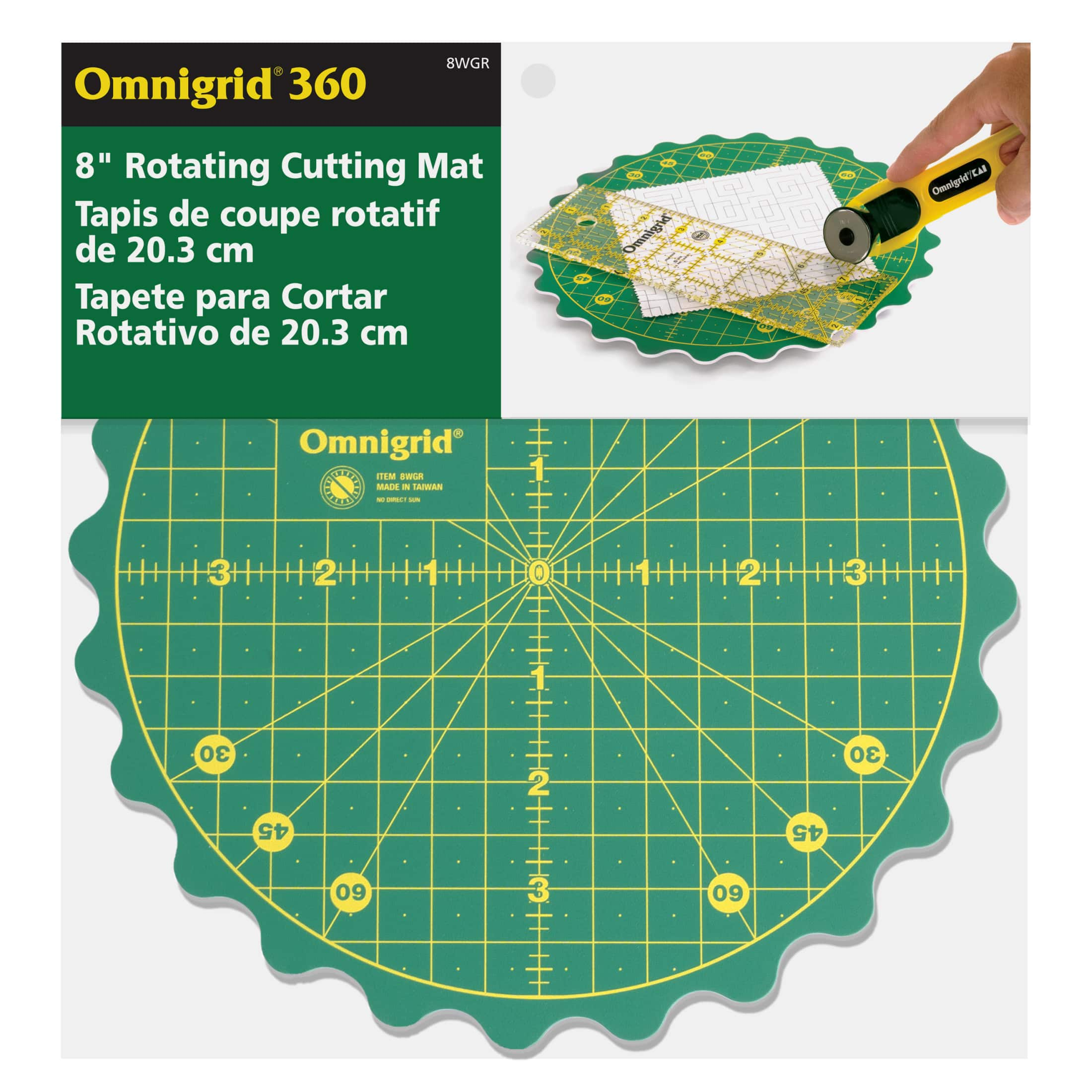 Omnigrid&#xAE; 360 8&#x22; Rotating Cutting Mat