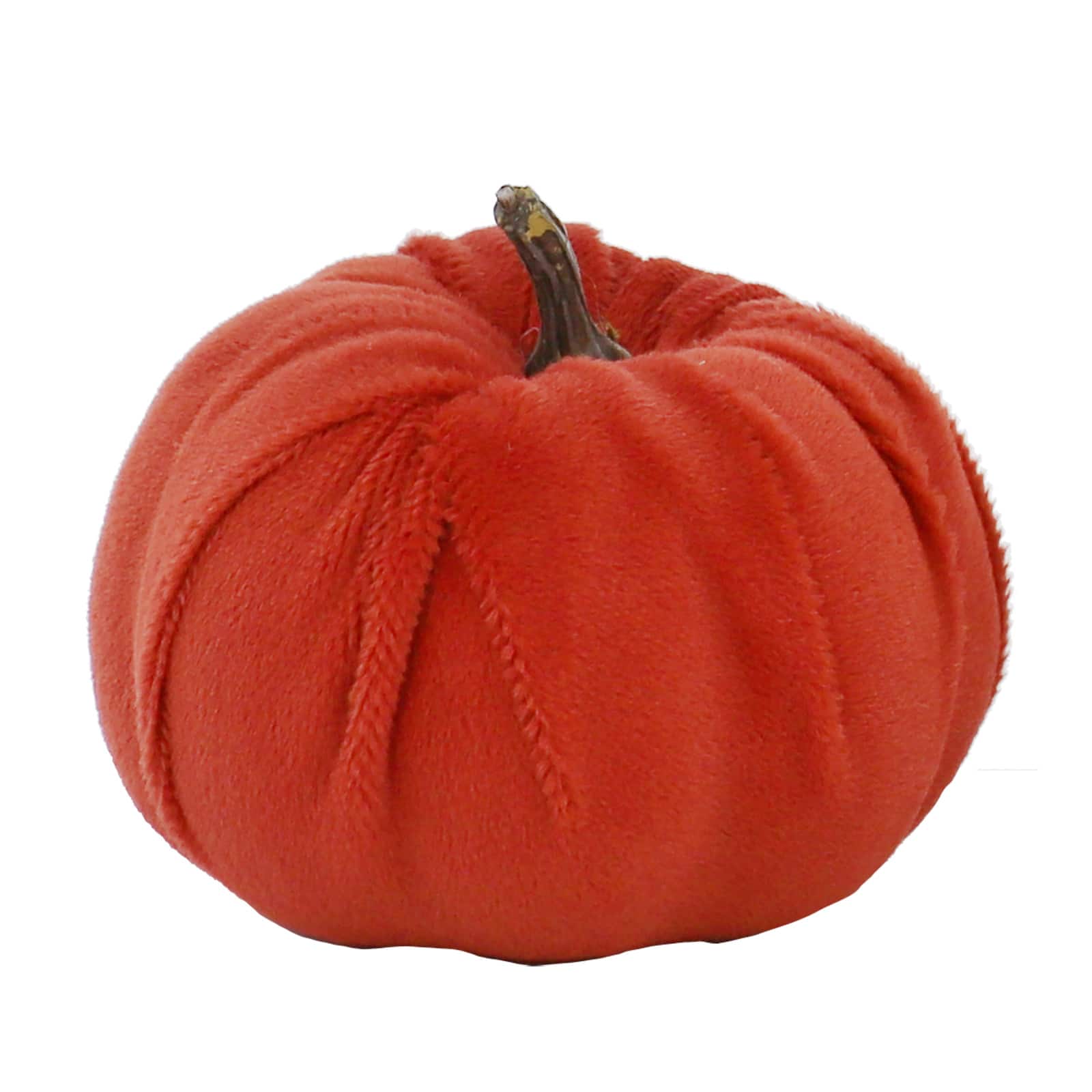2.5&#x22; Velvet Decorative Pumpkin Set by Ashland&#xAE;