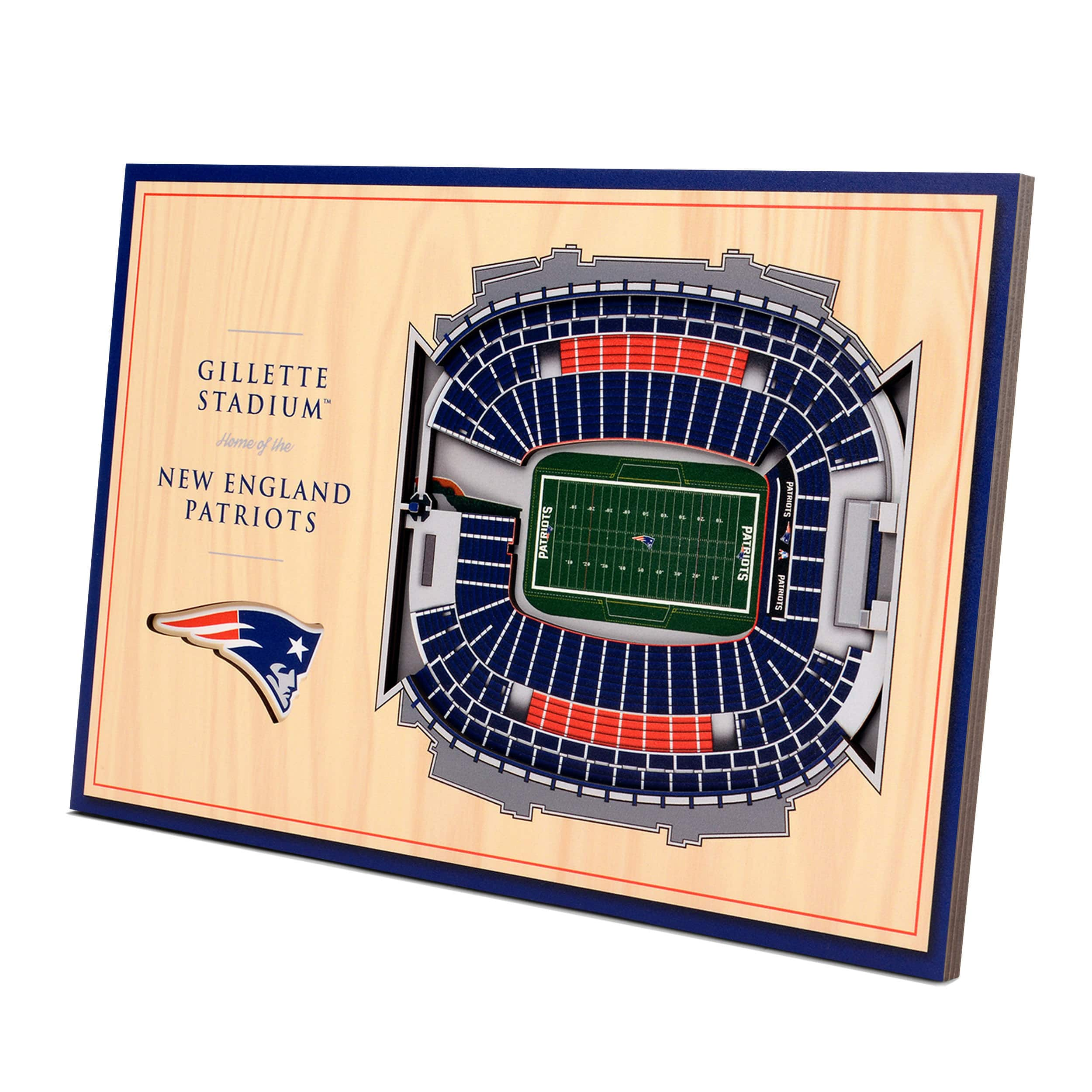 NFL, Wall Decor, Patriots Tickets Unused