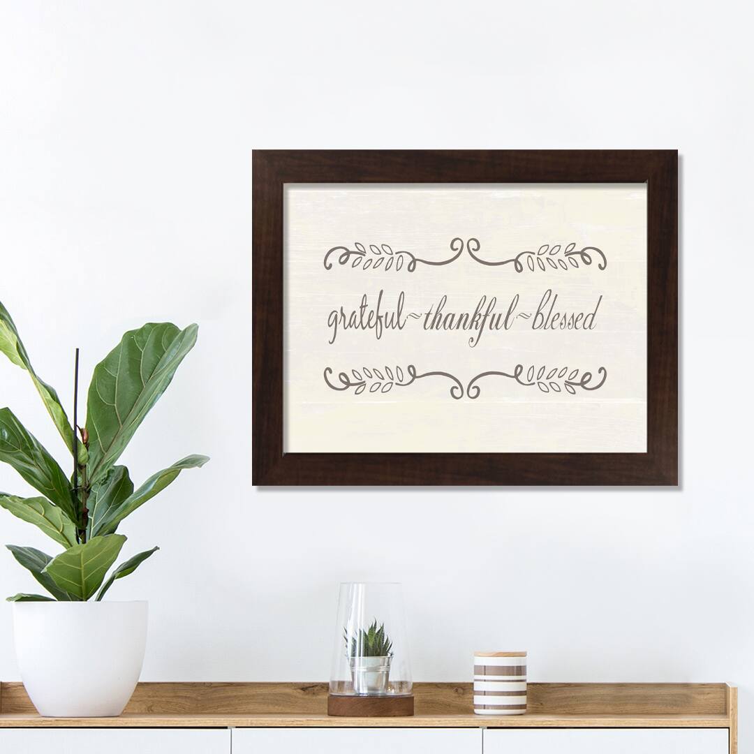 Blessed Framed Print Wall Art