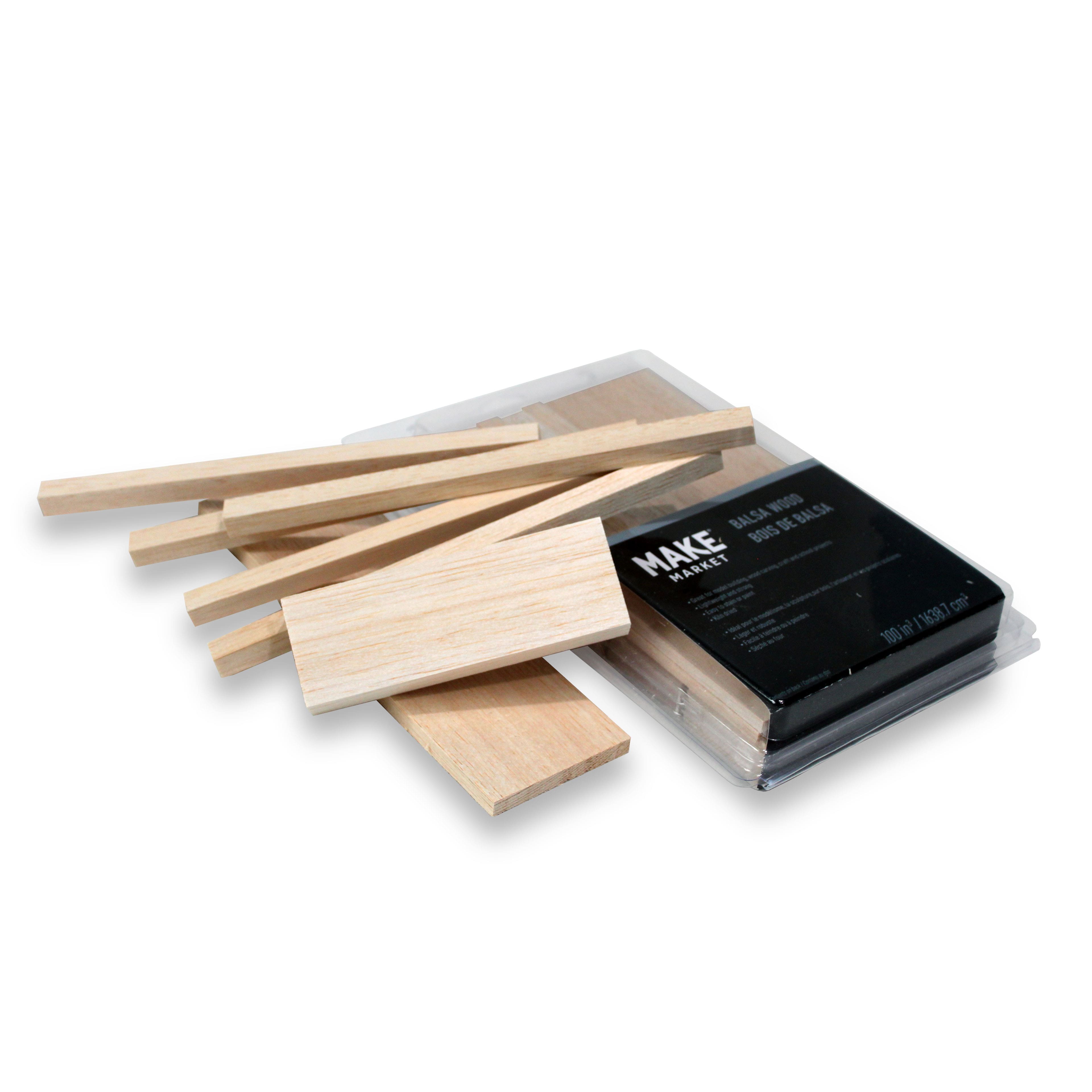 Make Market Balsa Wood - 100 Each