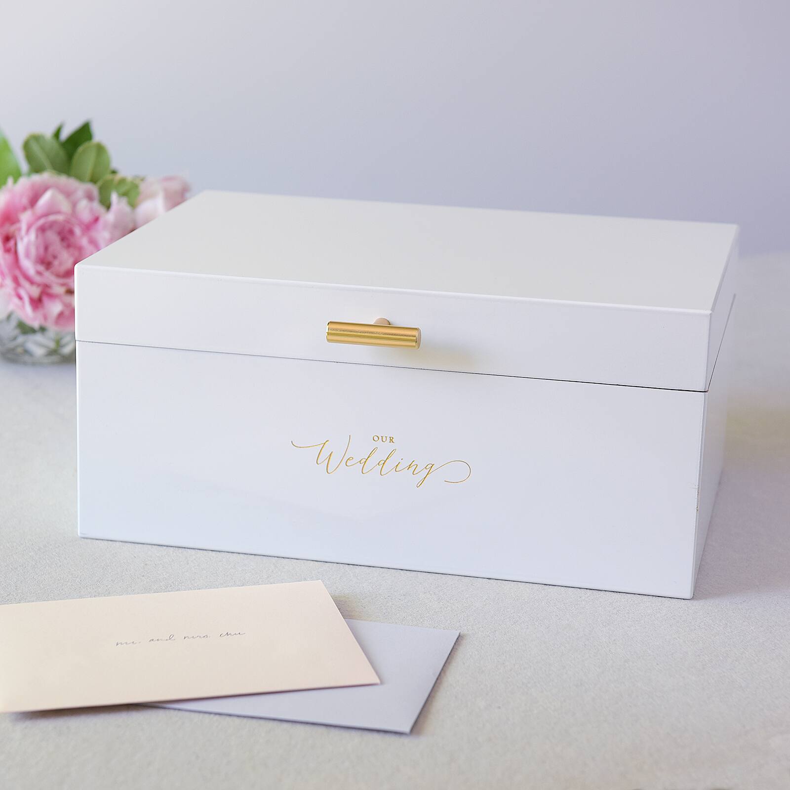 Buy the Style Me Pretty Our Wedding Card Box at Michaels