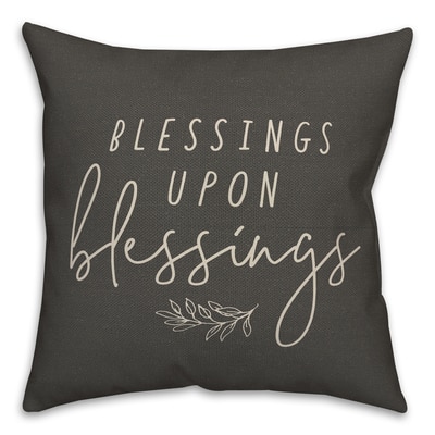 Blessings Upon Blessings Indoor/Outdoor Pillow | Michaels