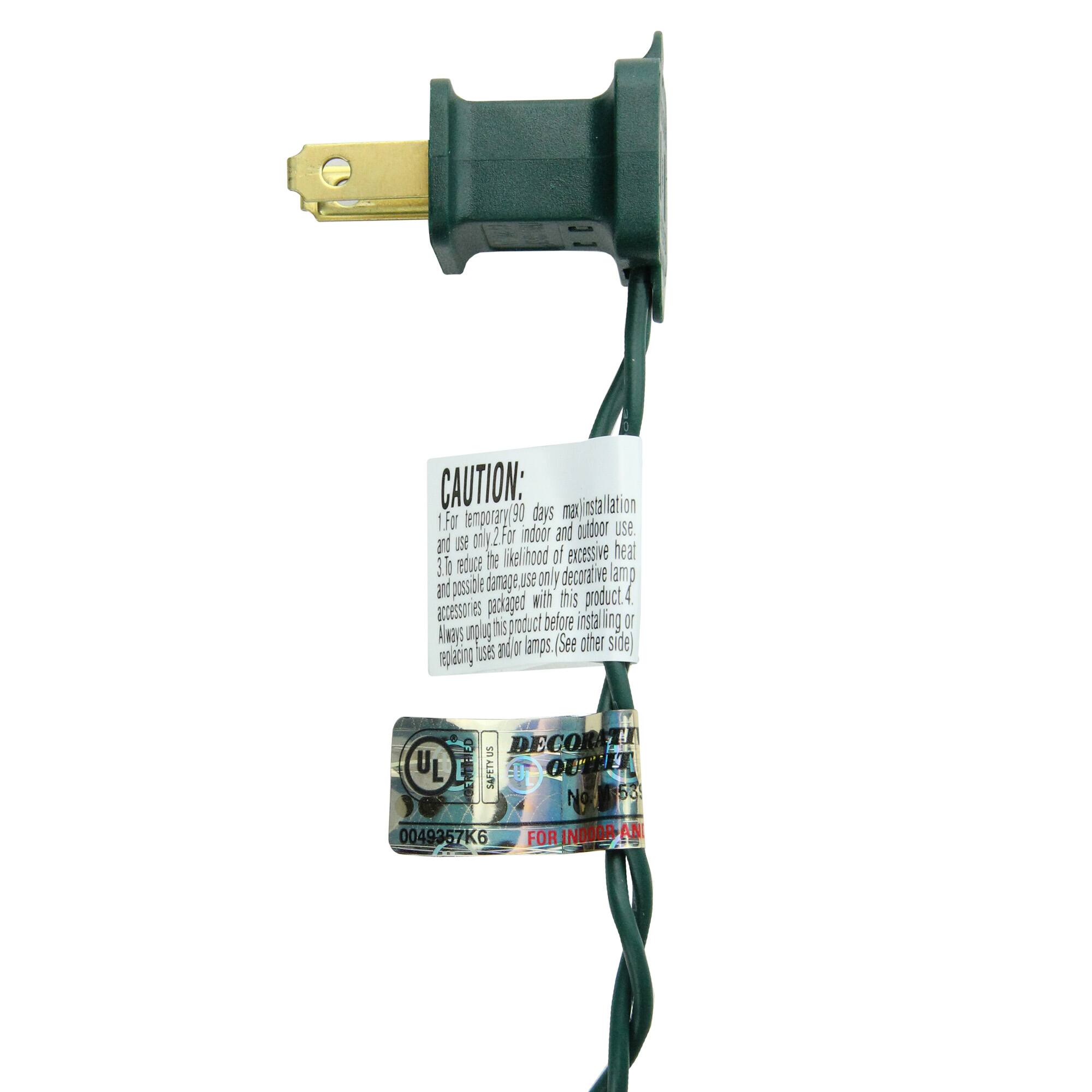 10ct. Multicolored Shotgun Shell Novelty String Lights