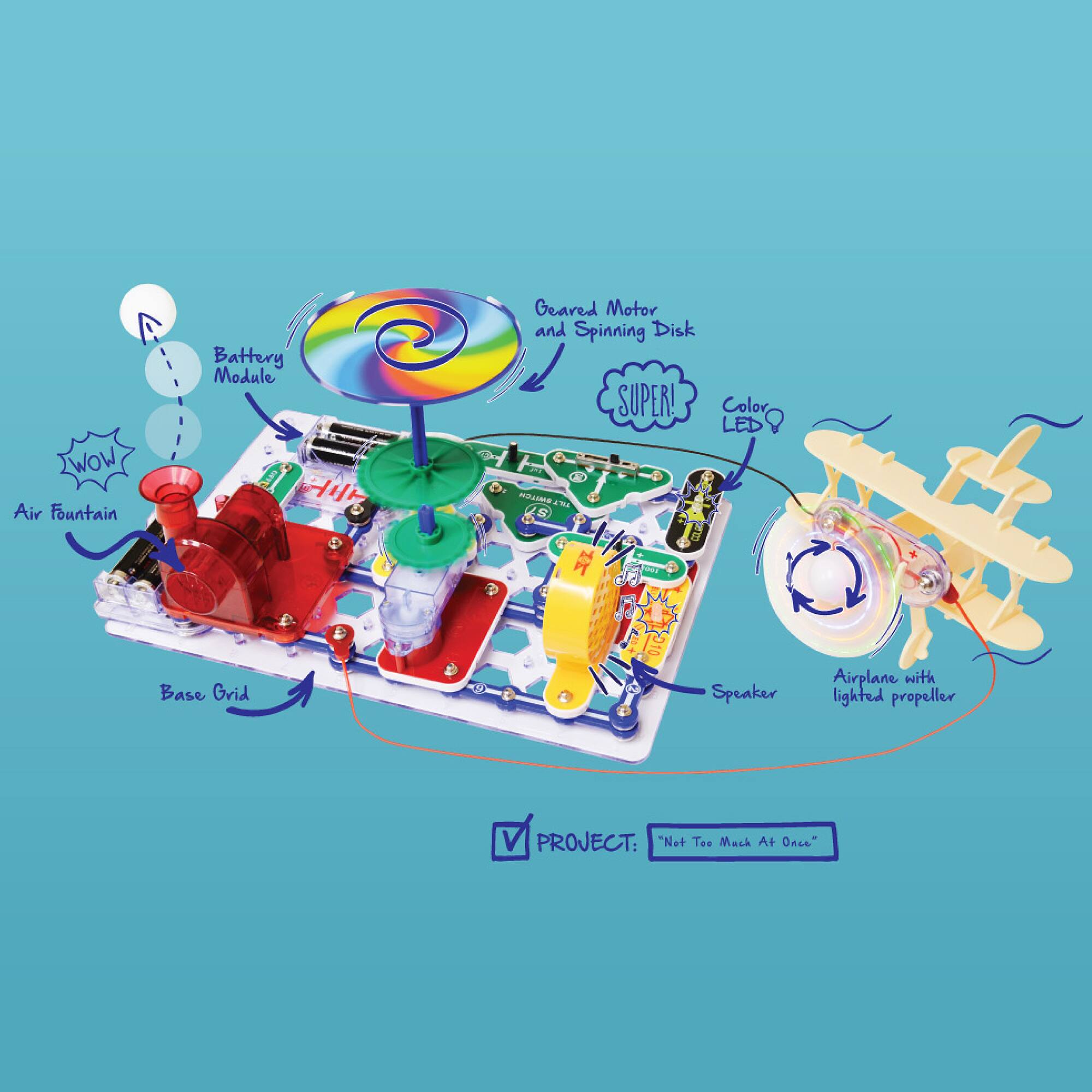 Elenco&#xAE; Snap Circuits&#xAE; Motion Electronics Discovery Kit