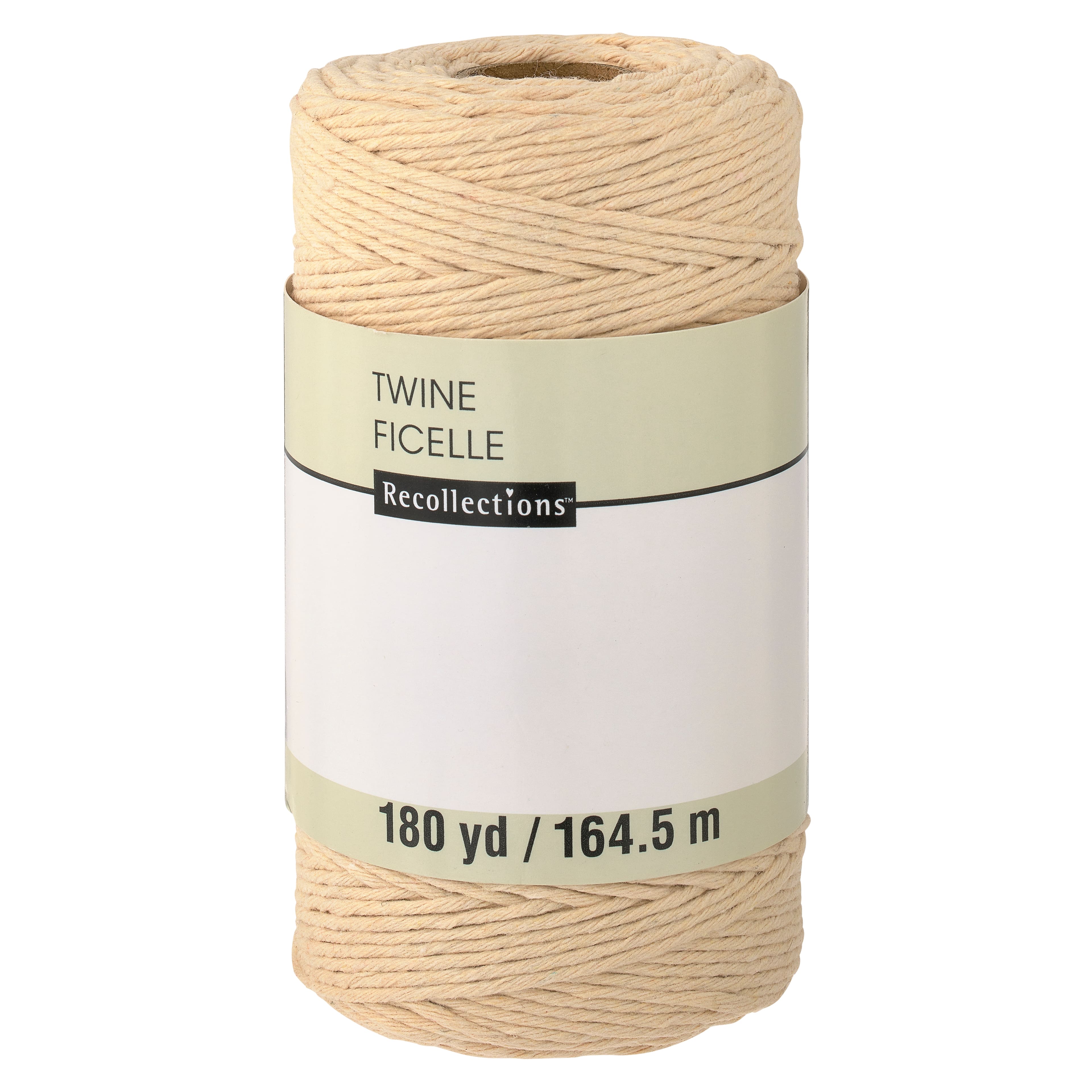 Recollections Ivory Twine - 180 yd
