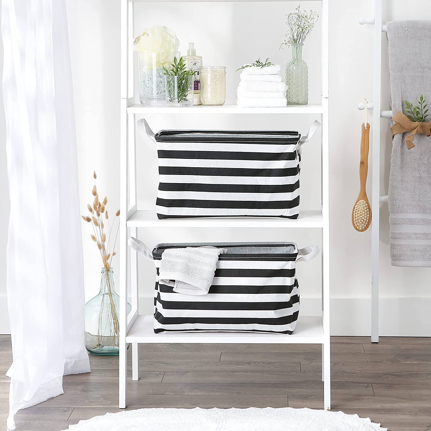 DII&#xAE; Striped Laundry Bins, 2ct.