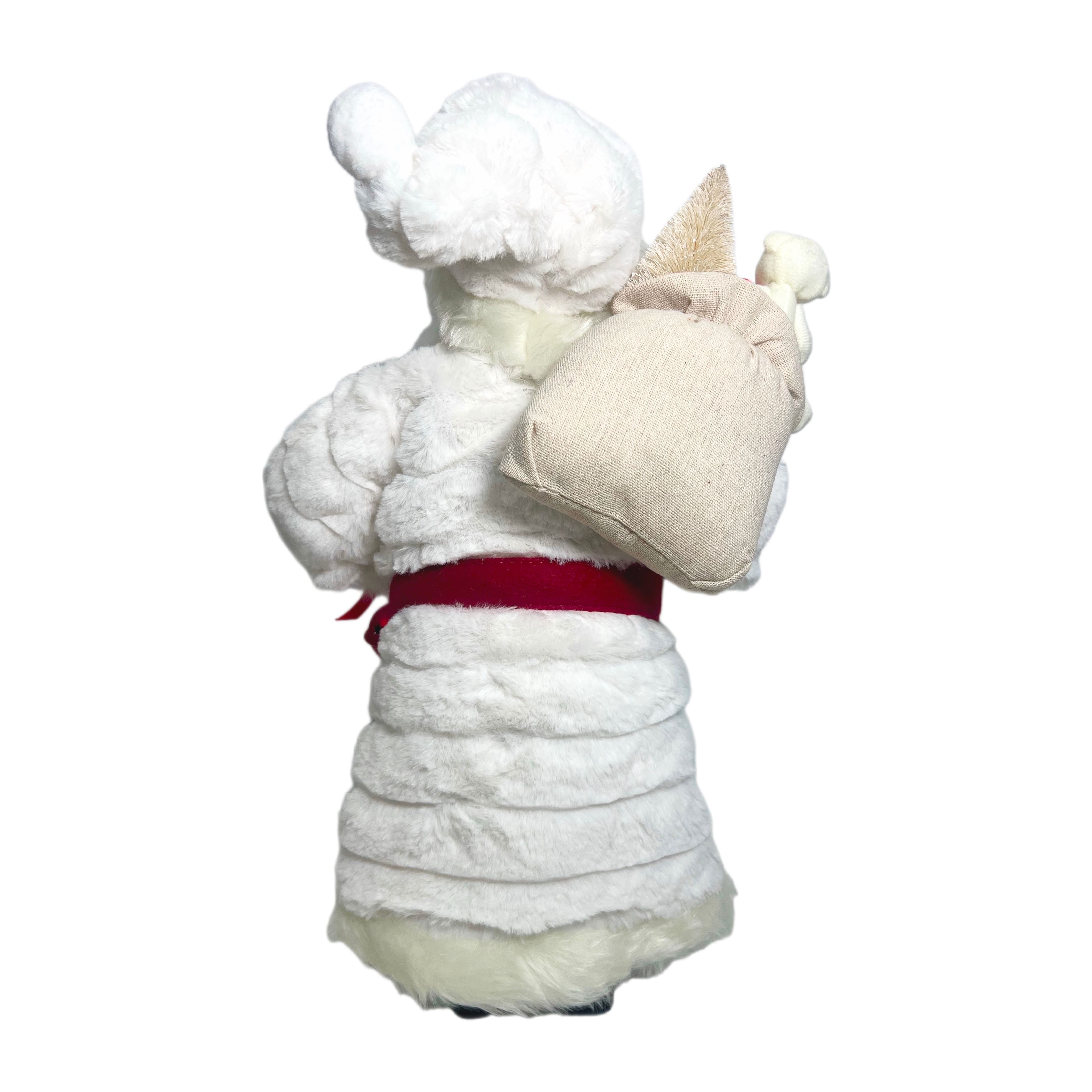 16&#x22; Santa in White Robe Decoration by Ashland&#xAE;