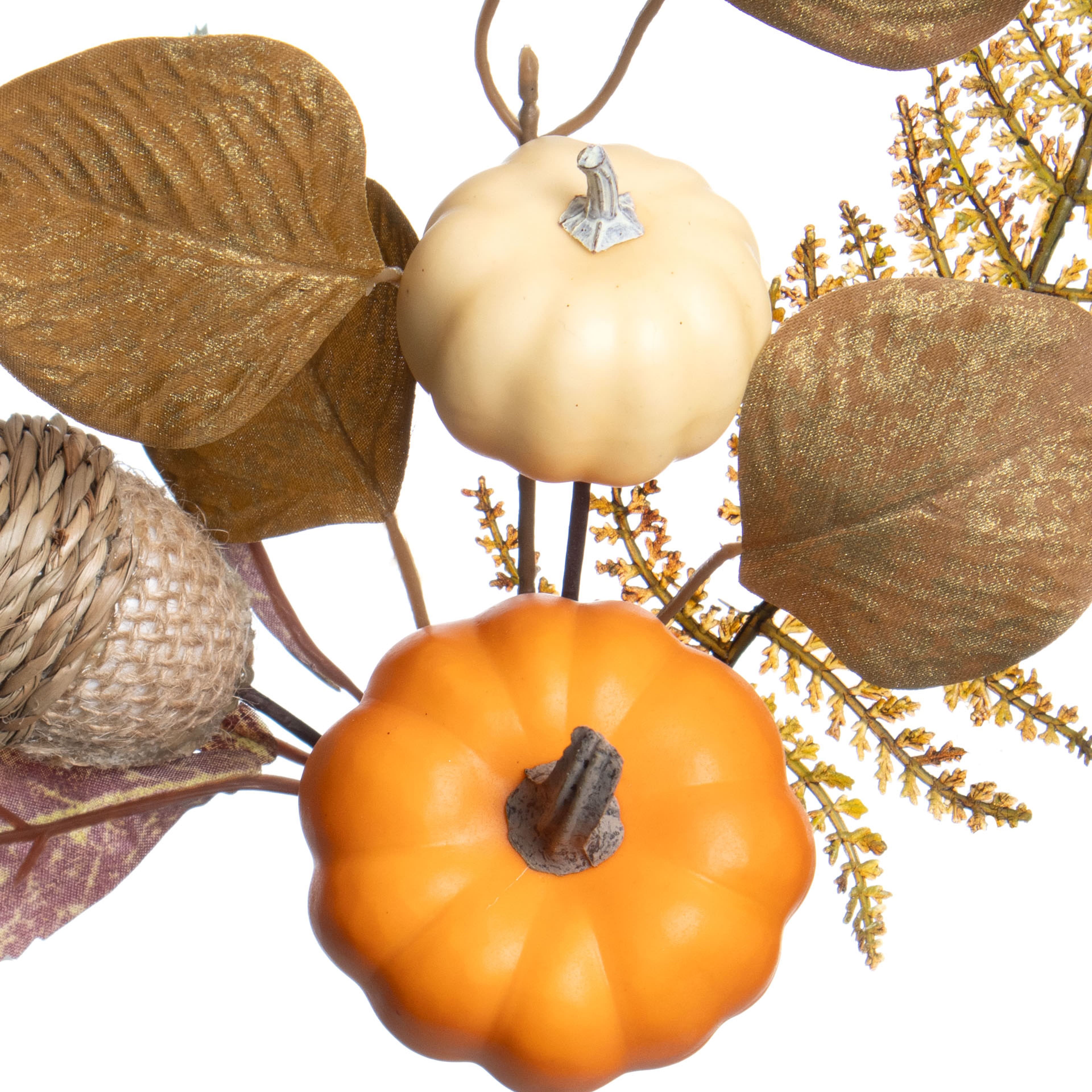 12&#x22; Brown Pumpkin &#x26; Acorn Pick by Ashland&#xAE;