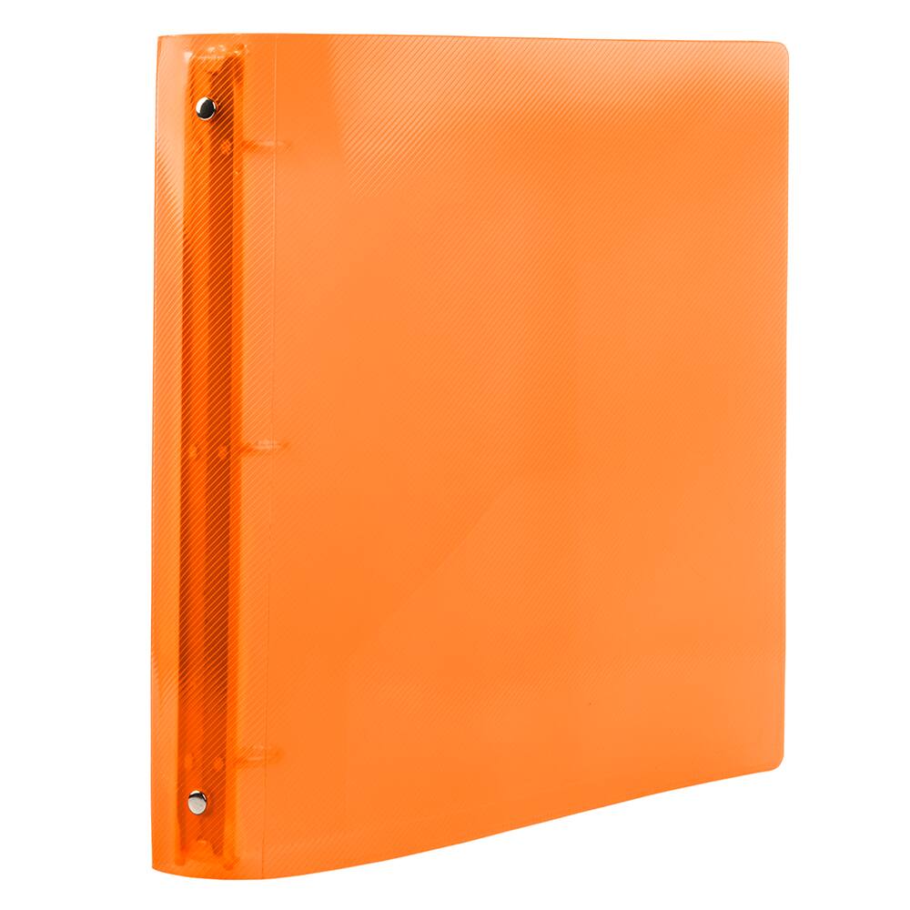 JAM Paper 1.5" Glass Twill Plastic 3-Ring Binder