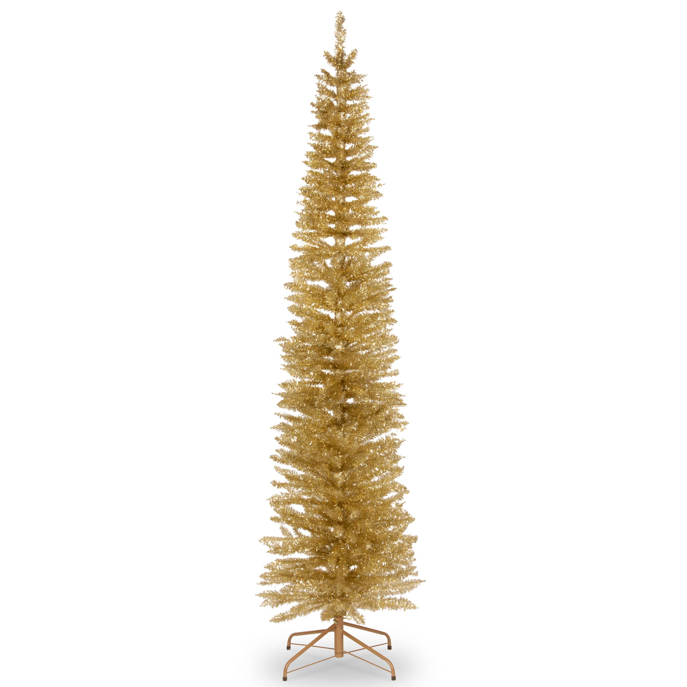 7ft. Unlit Tinsel Artificial Christmas Tree
