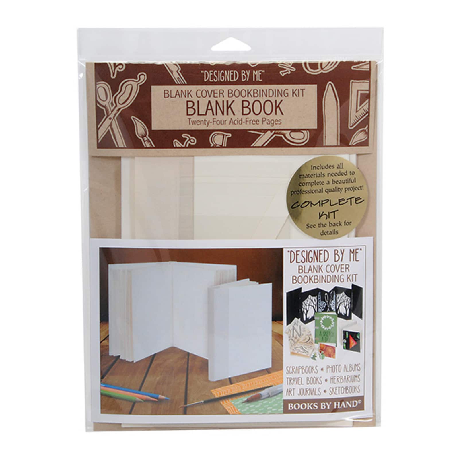 Bookbinding Kit, 11 Pieces Bookbinding Supplies Hand Book Binding Tool