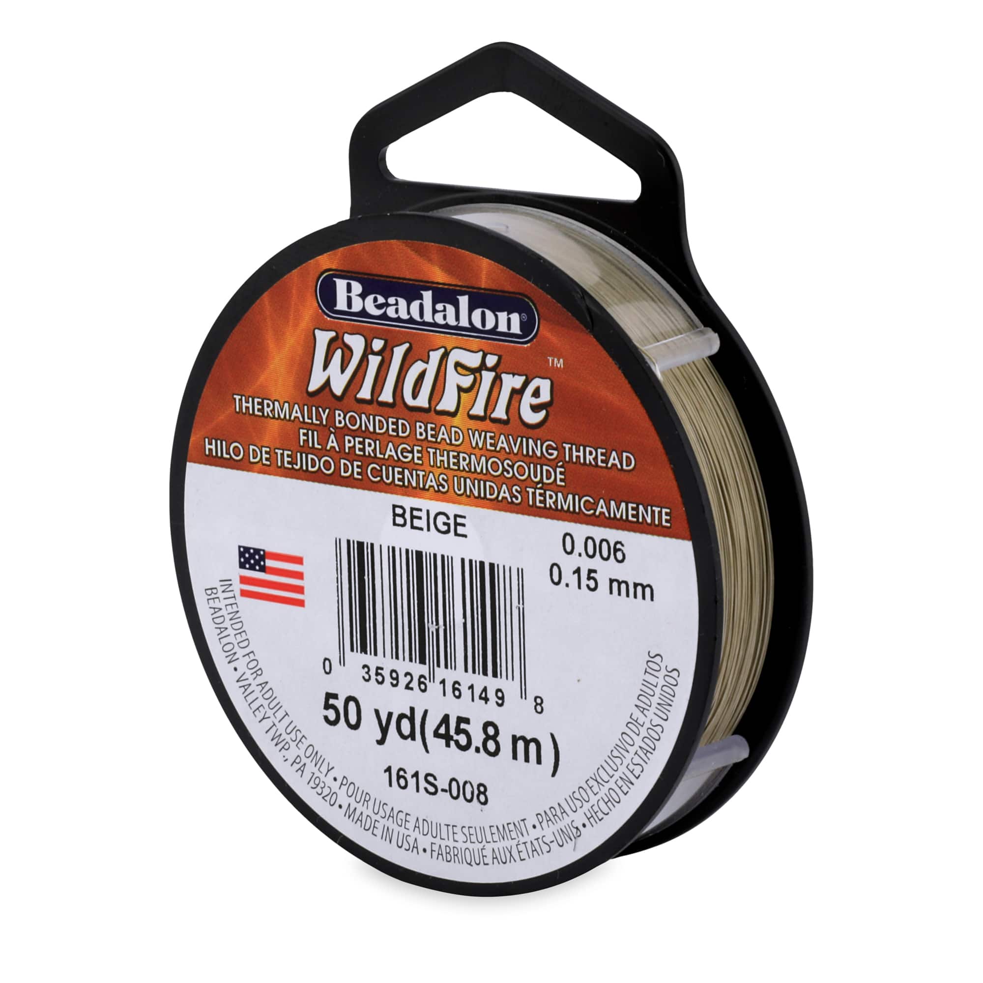 Beadalon® WildFire™ Bead Weaving Thread, 006"