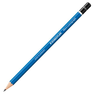 Staedtler Mars Lumograph Drawing Pencil - H Hardness, High-Quality For Artists - View #3