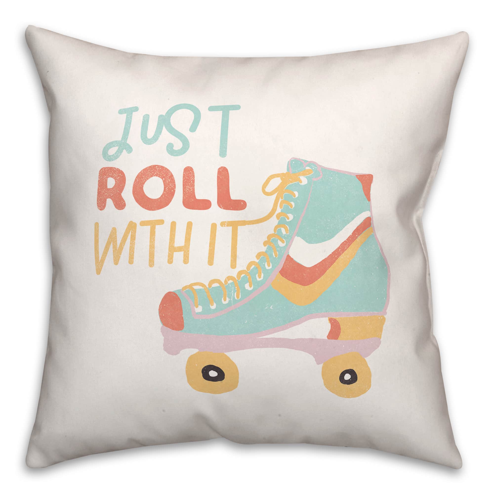 roll throw pillows
