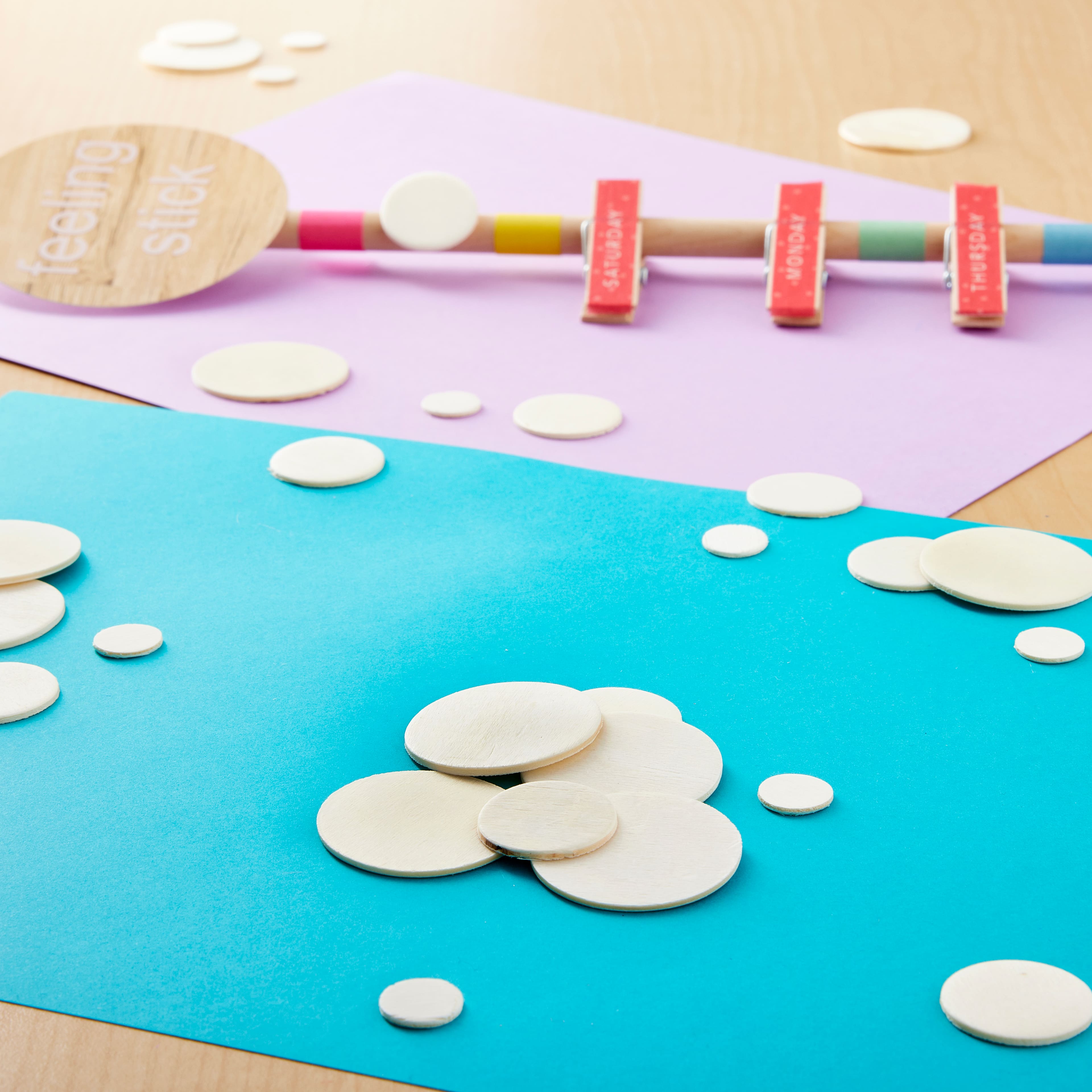 12 Packs: 130 ct. (1,560 total) Wood Circles by Creatology™