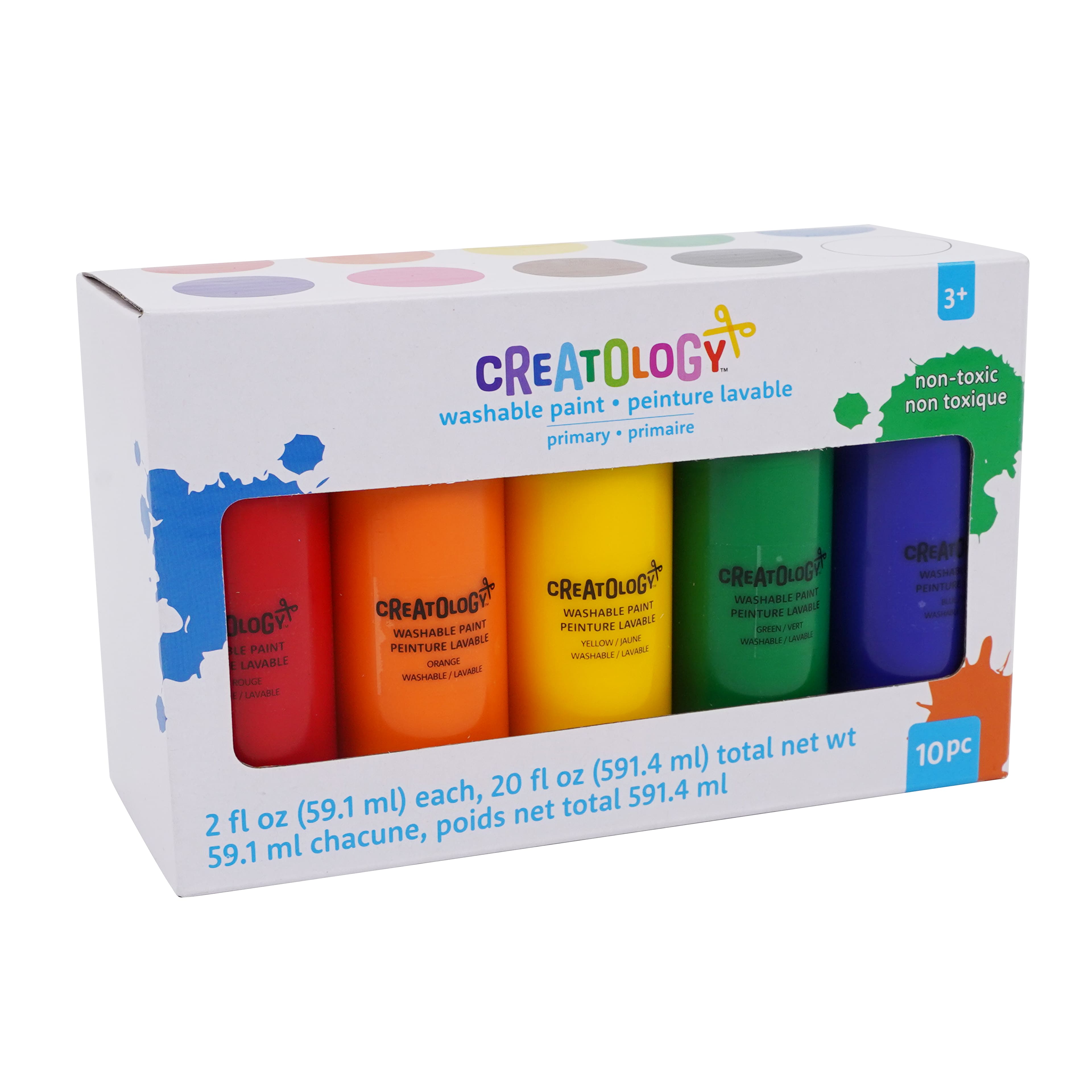 Primary Colors Washable Paint Set by Creatology&#x2122;