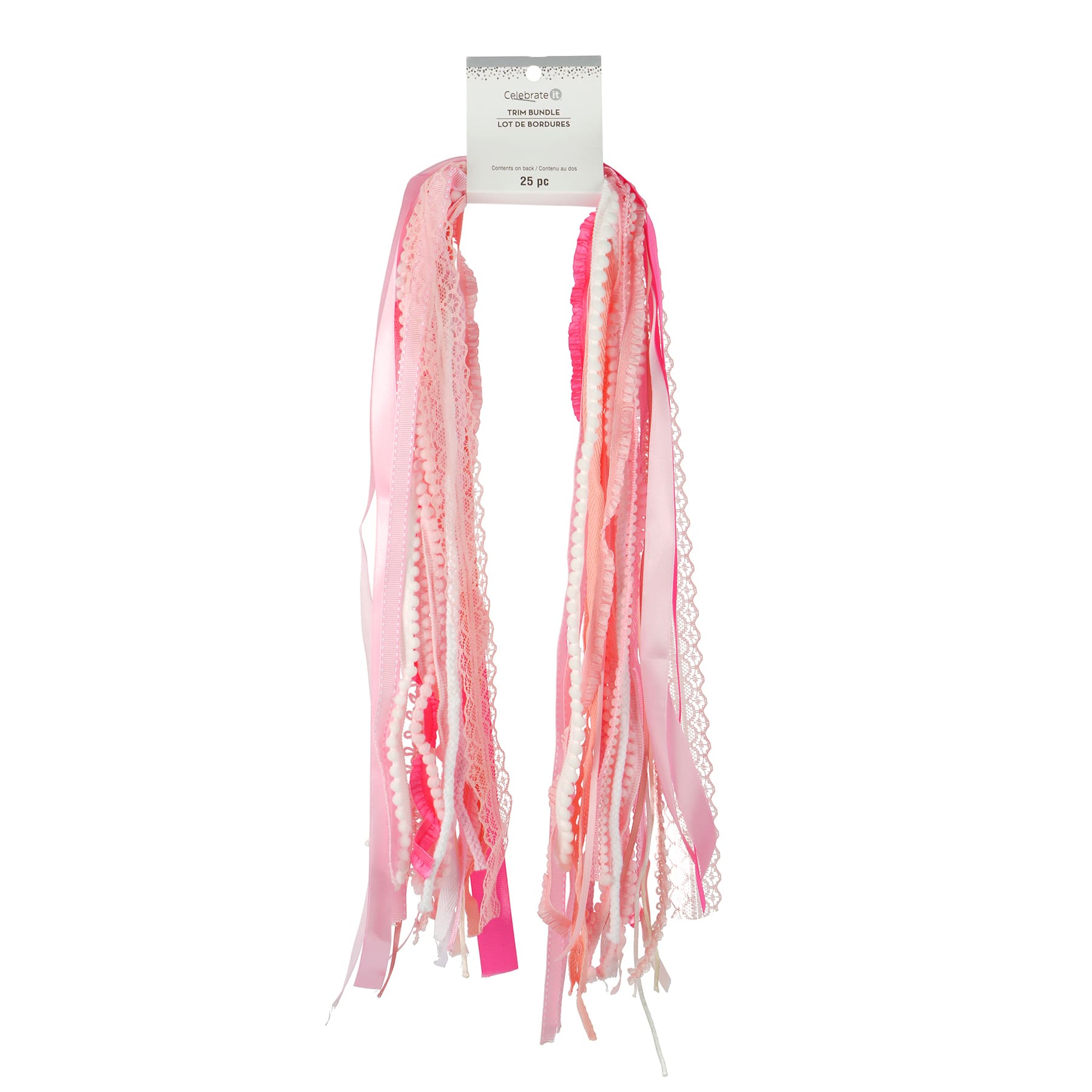 1yd. Mixed 25 Piece Trim Bundle by Celebrate It®