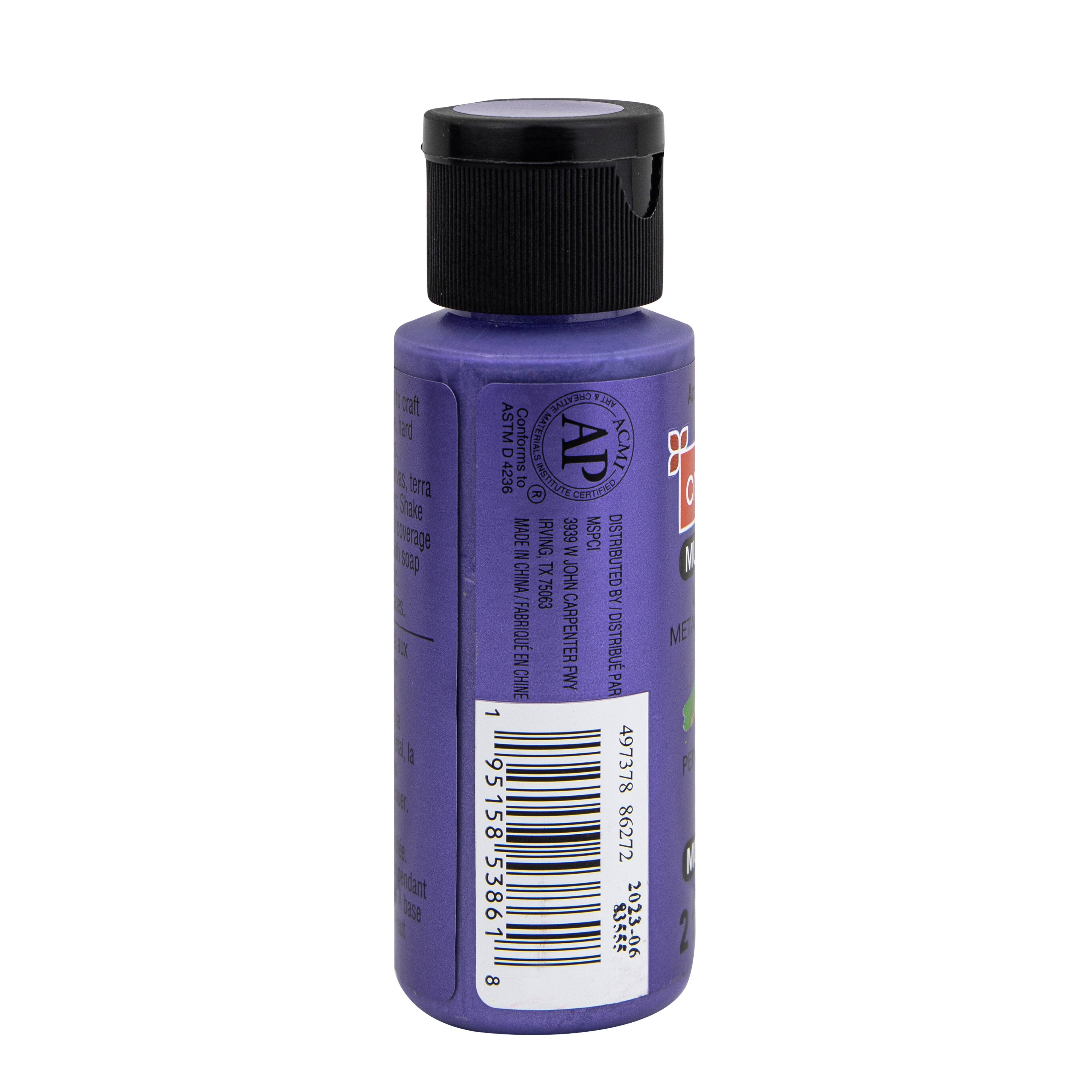 12 Pack: Premium Ultra Bright Metallic Paint by Craft Smart&#xAE;