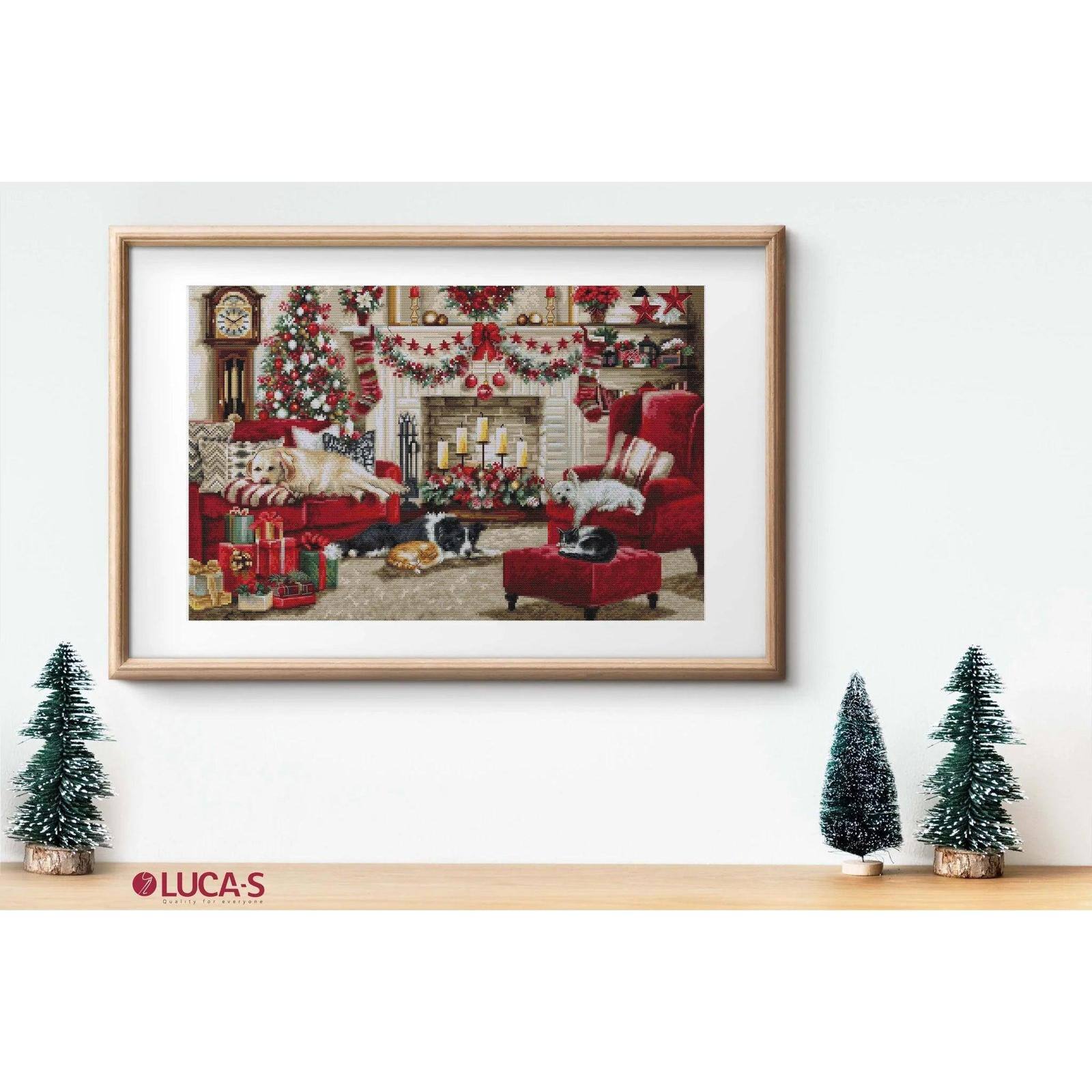 Luca-S Pets Interior Counted Cross Stitch Kit