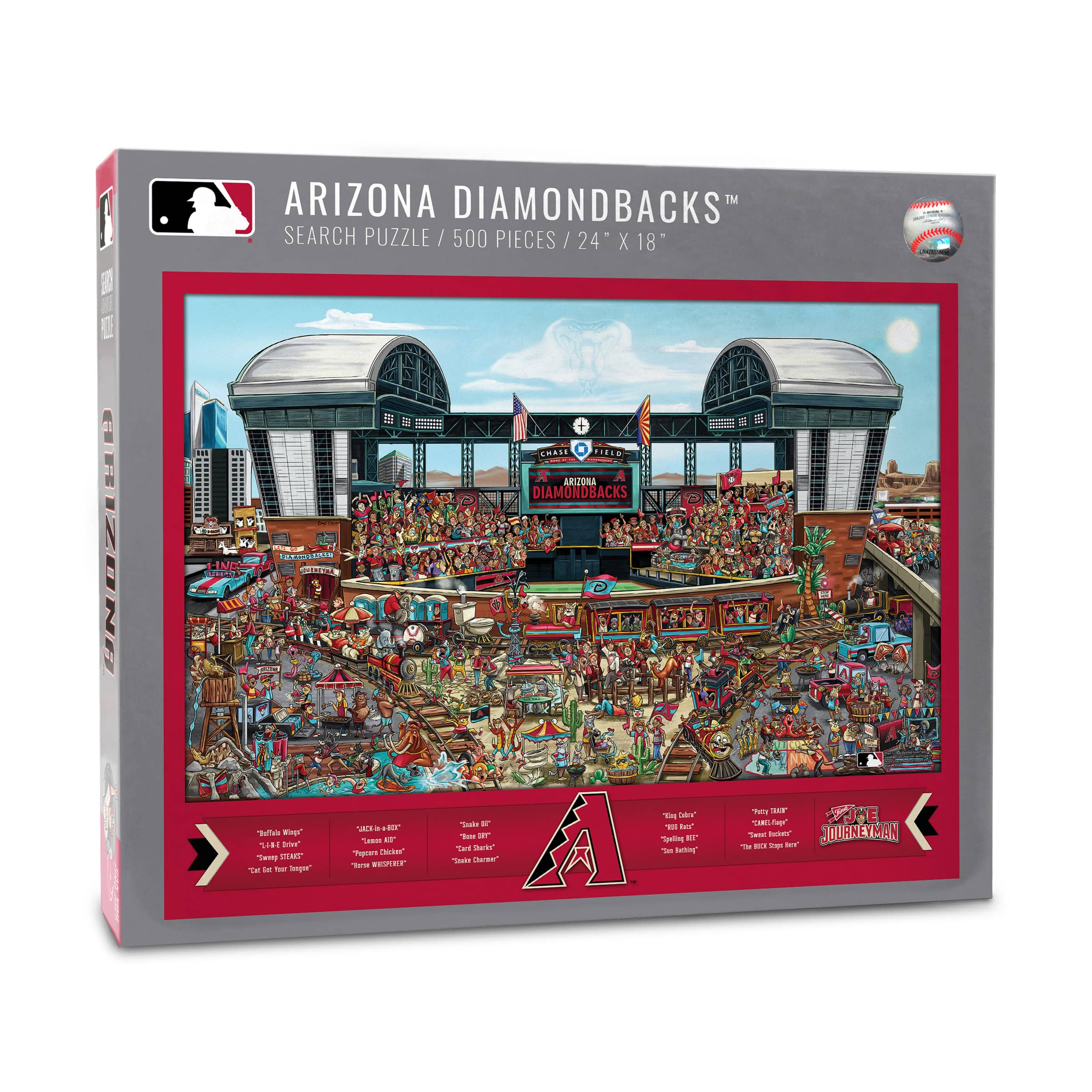 Arizona Diamondbacks Joe Journeyman 500 Piece Puzzle