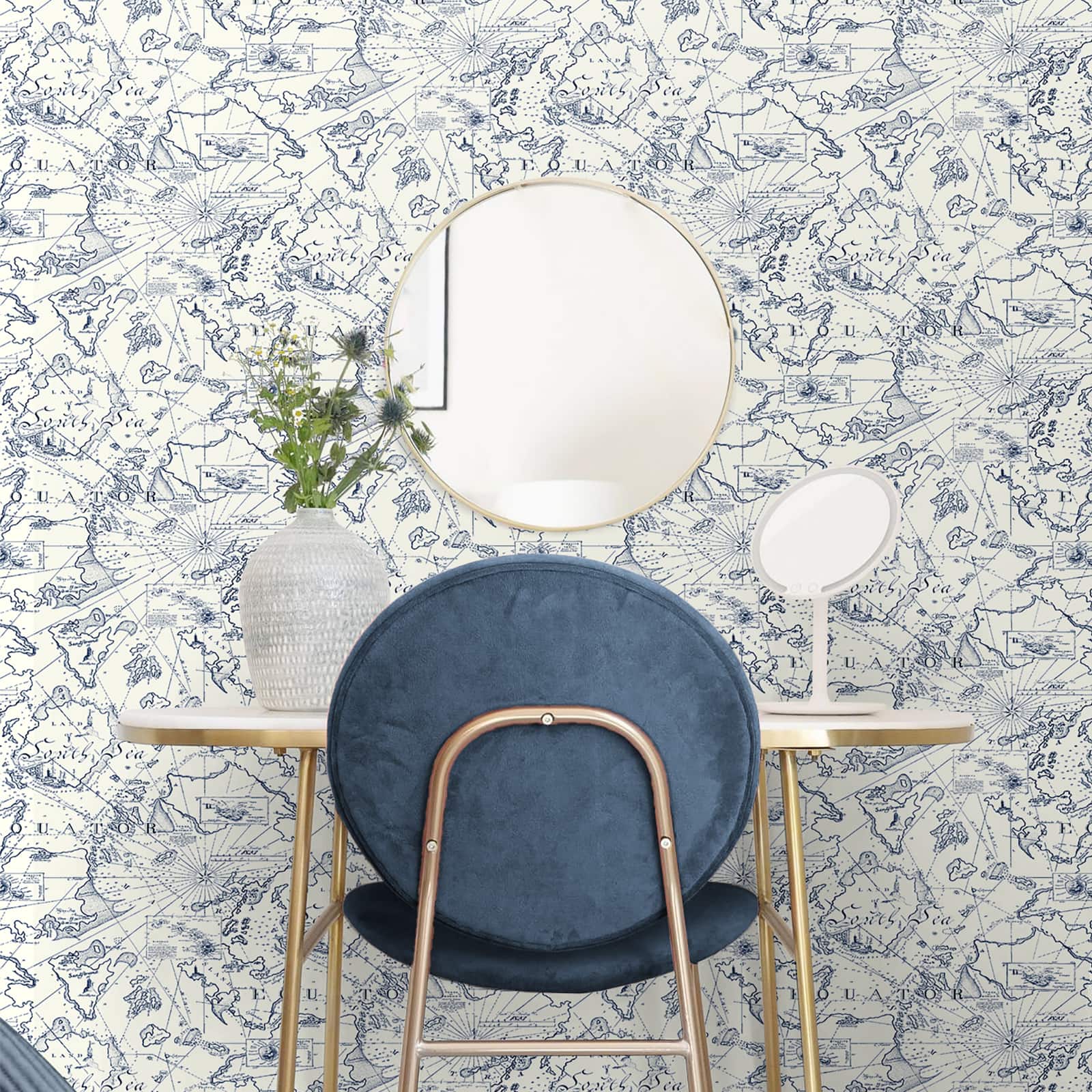 Tommy Bahama® Charted Course Peel & Stick Wallpaper