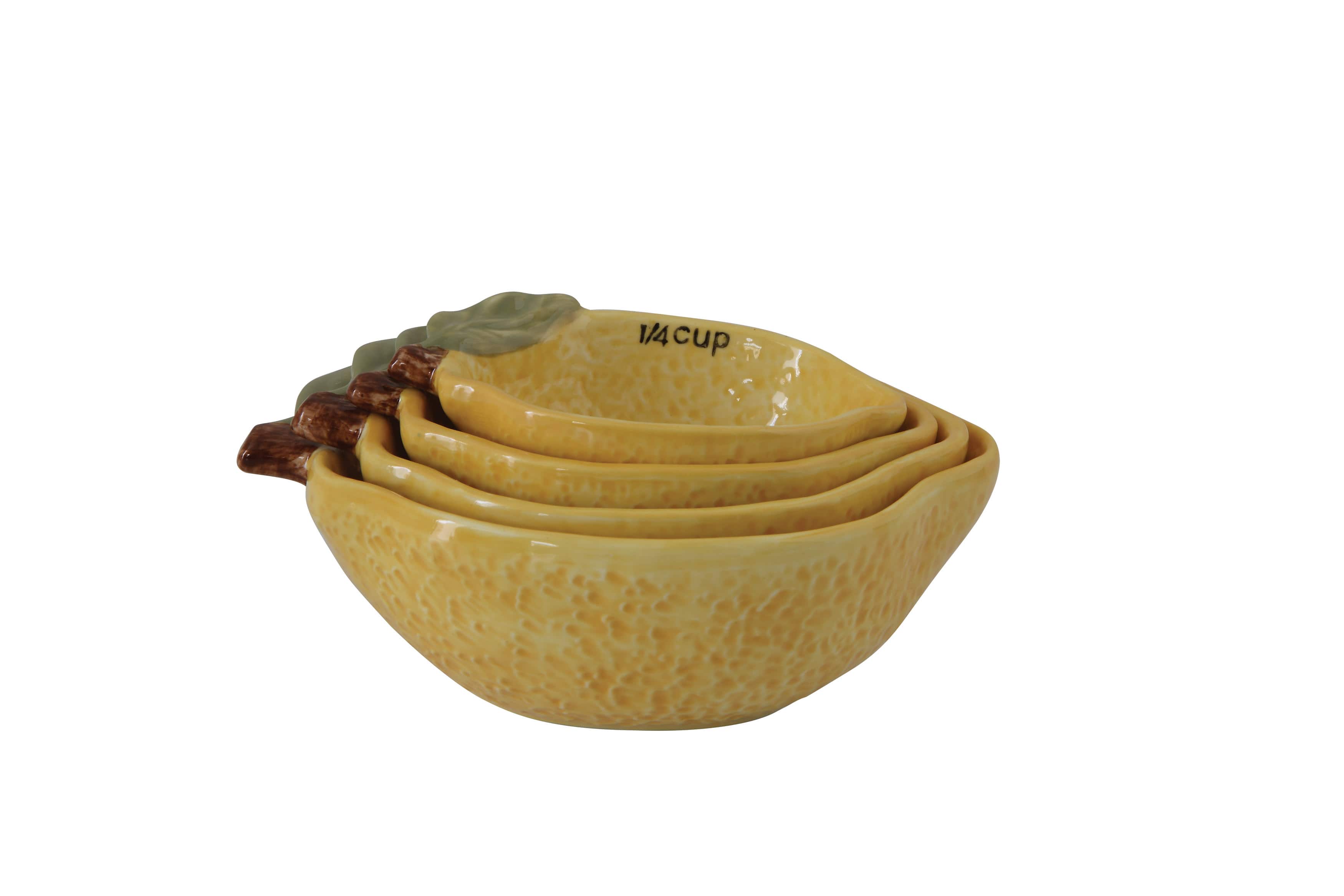 Hello Honey® Lemon Shaped Measuring Cup Set