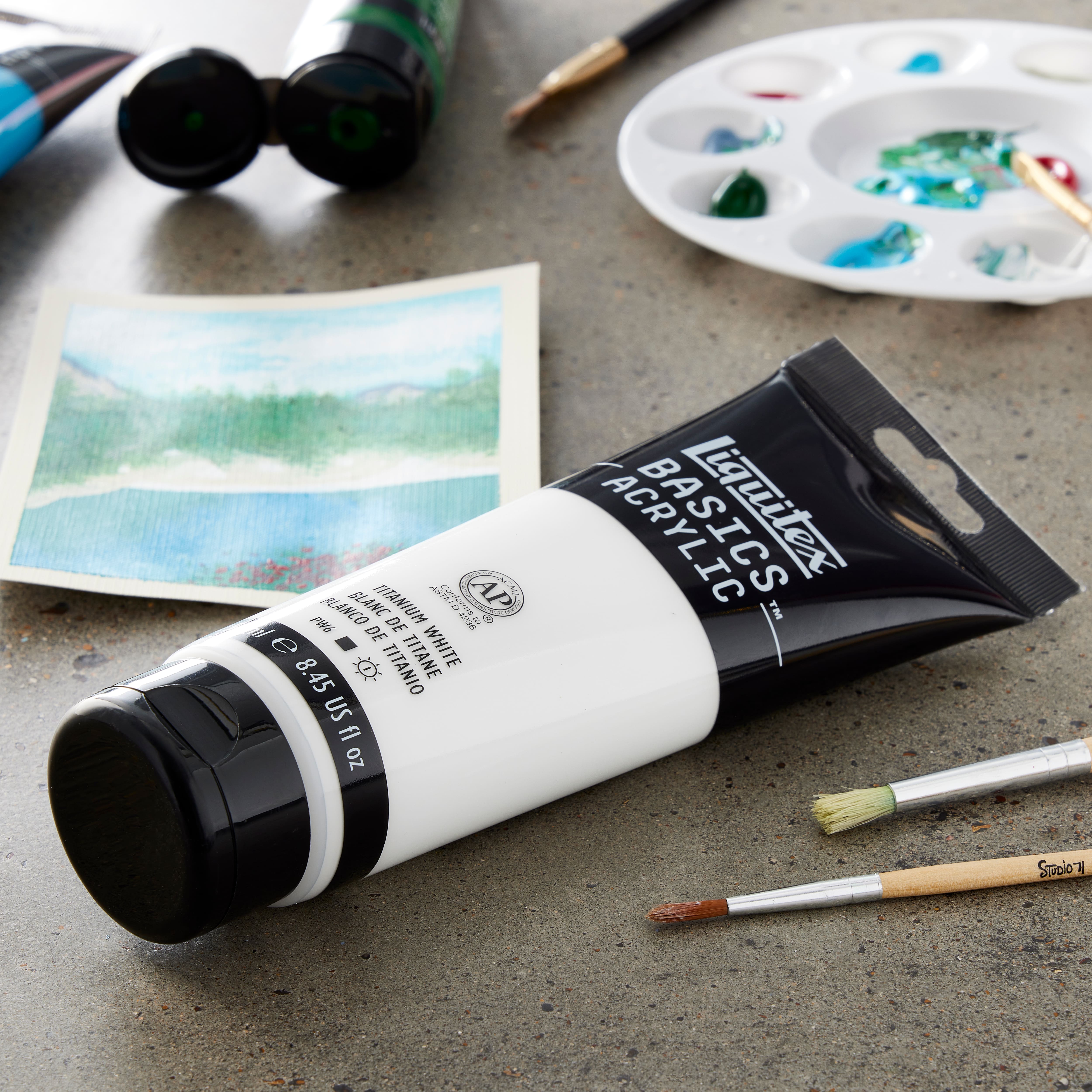 12 Pack: Liquitex® BASICS® Acrylic Paint, 8.5oz.