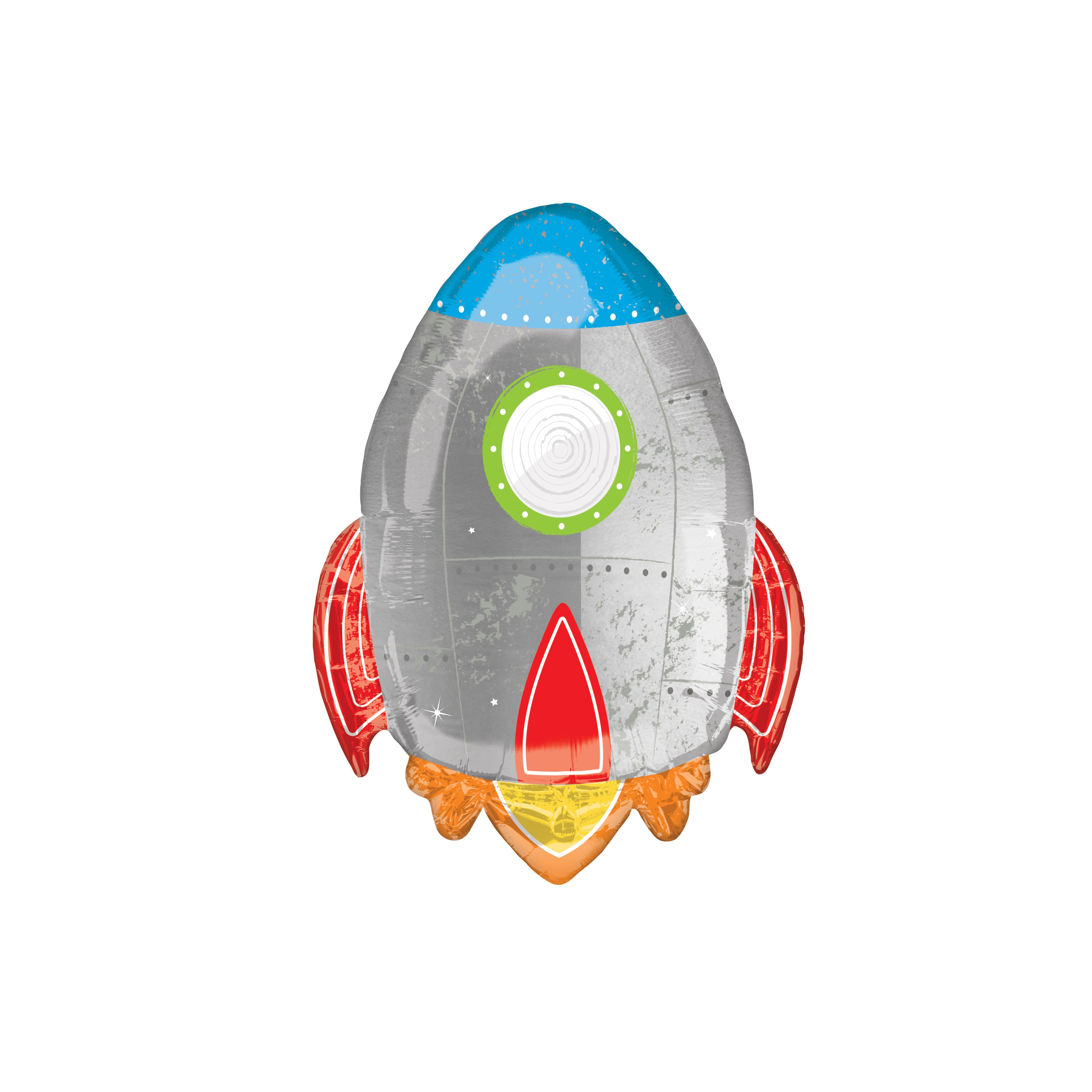 SuperShape&#x2122; XL&#xAE; 29&#x22; Blast Off Birthday Foil Balloon