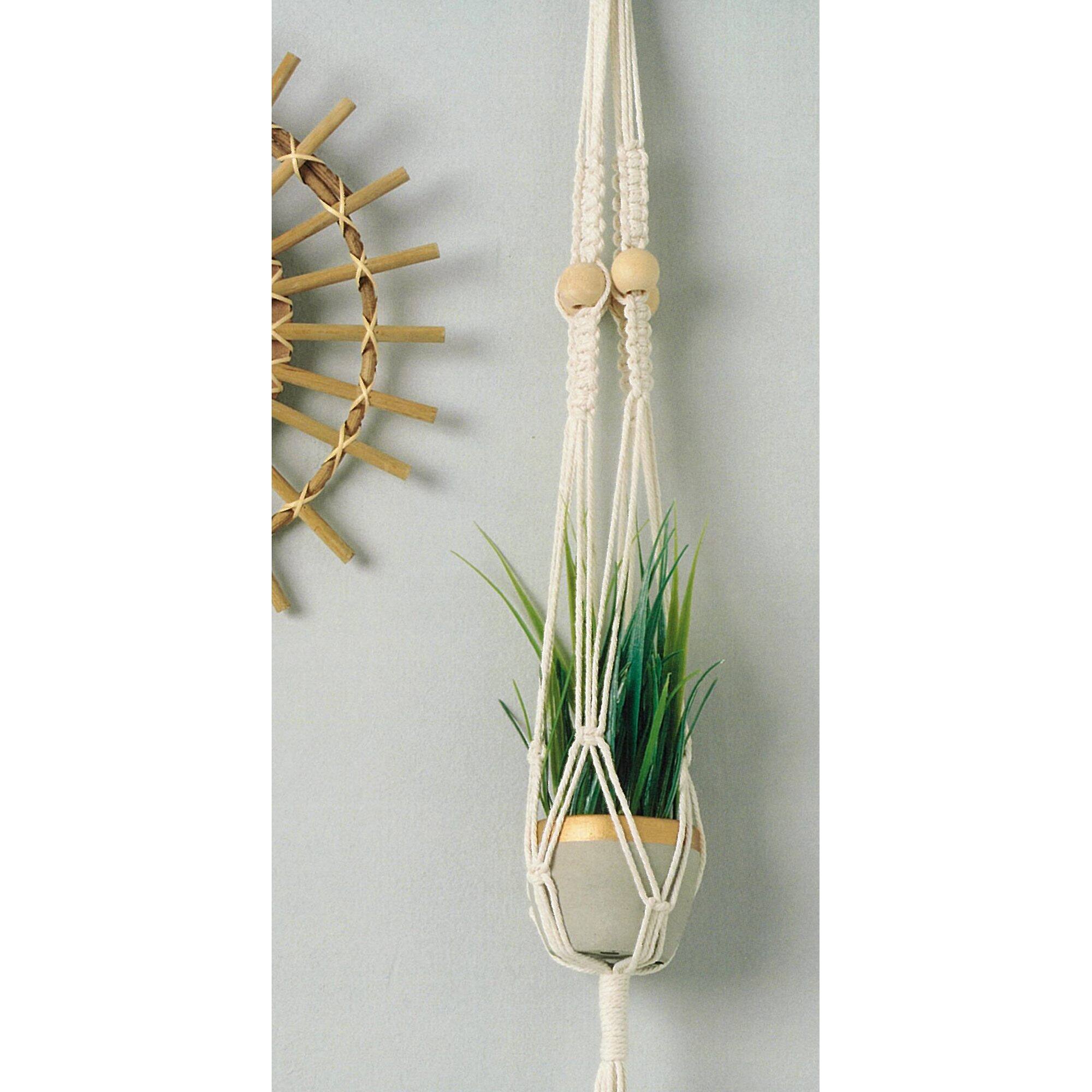 Leisure Arts&#xAE; Plant Hanger Macram&#xE9; Project Kit