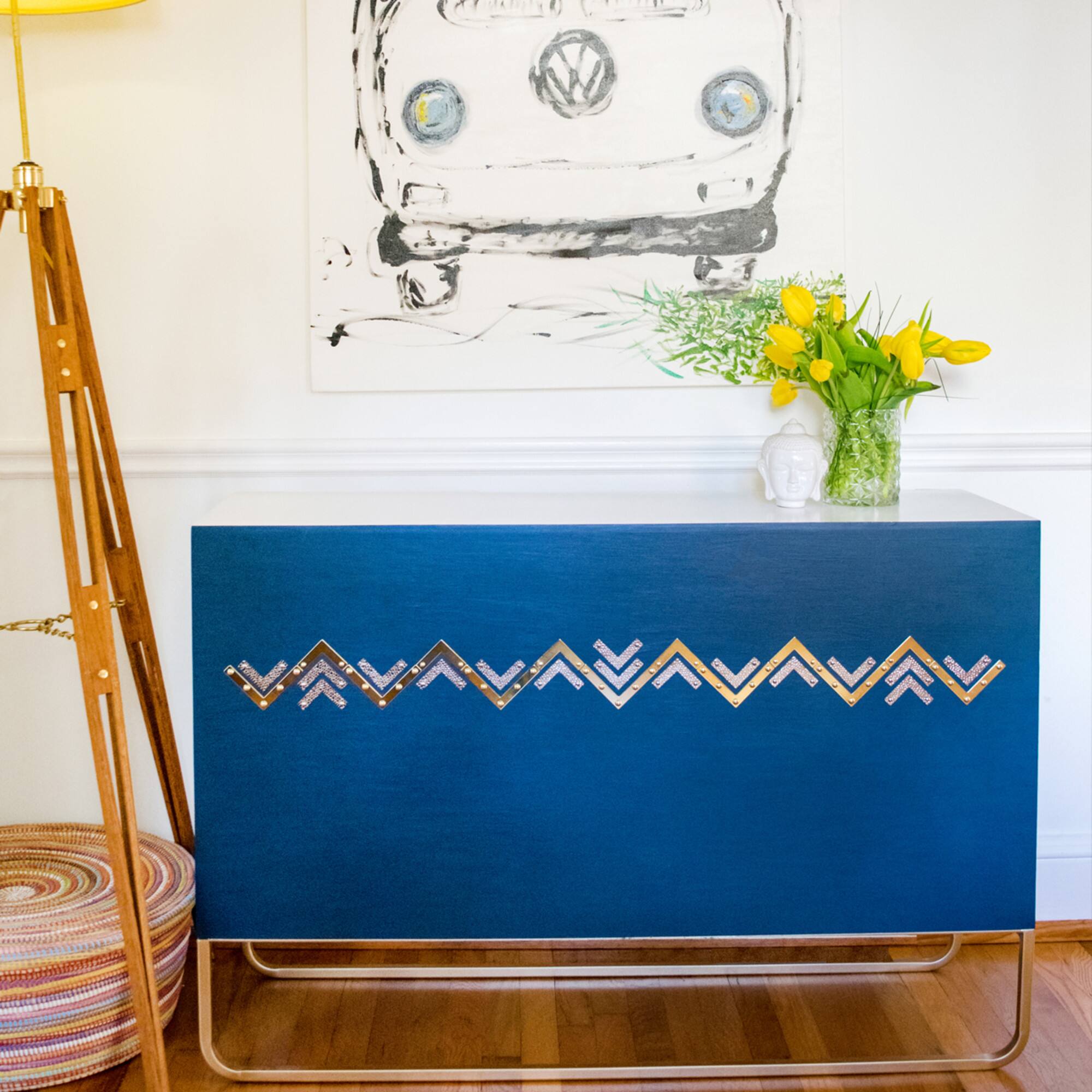 Dritz® Home Small Nickel Textured Campaign Corners, 3 Pack