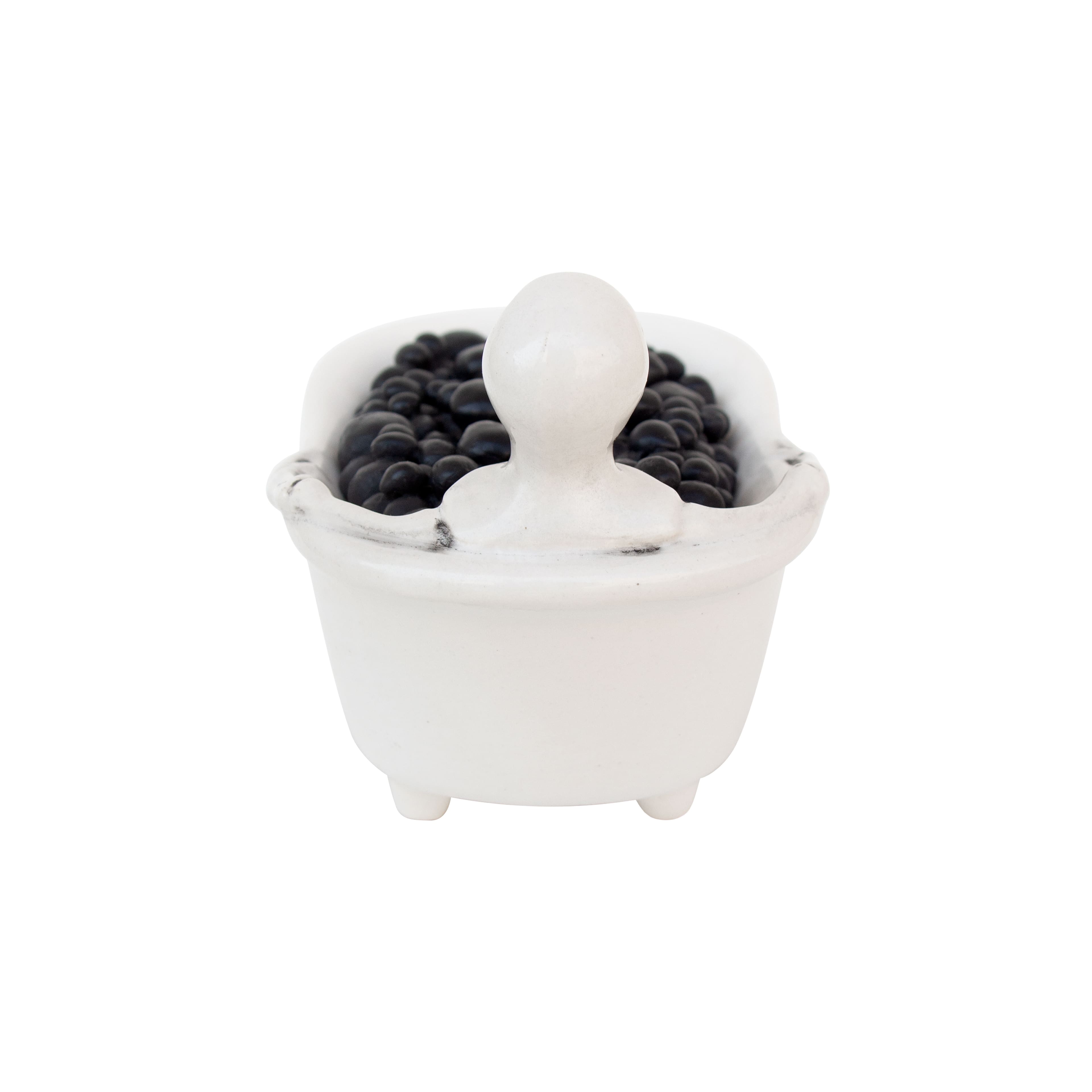 6&#x22; Skeleton &#x26; Filled Bath Unscented Candle by Ashland&#xAE;