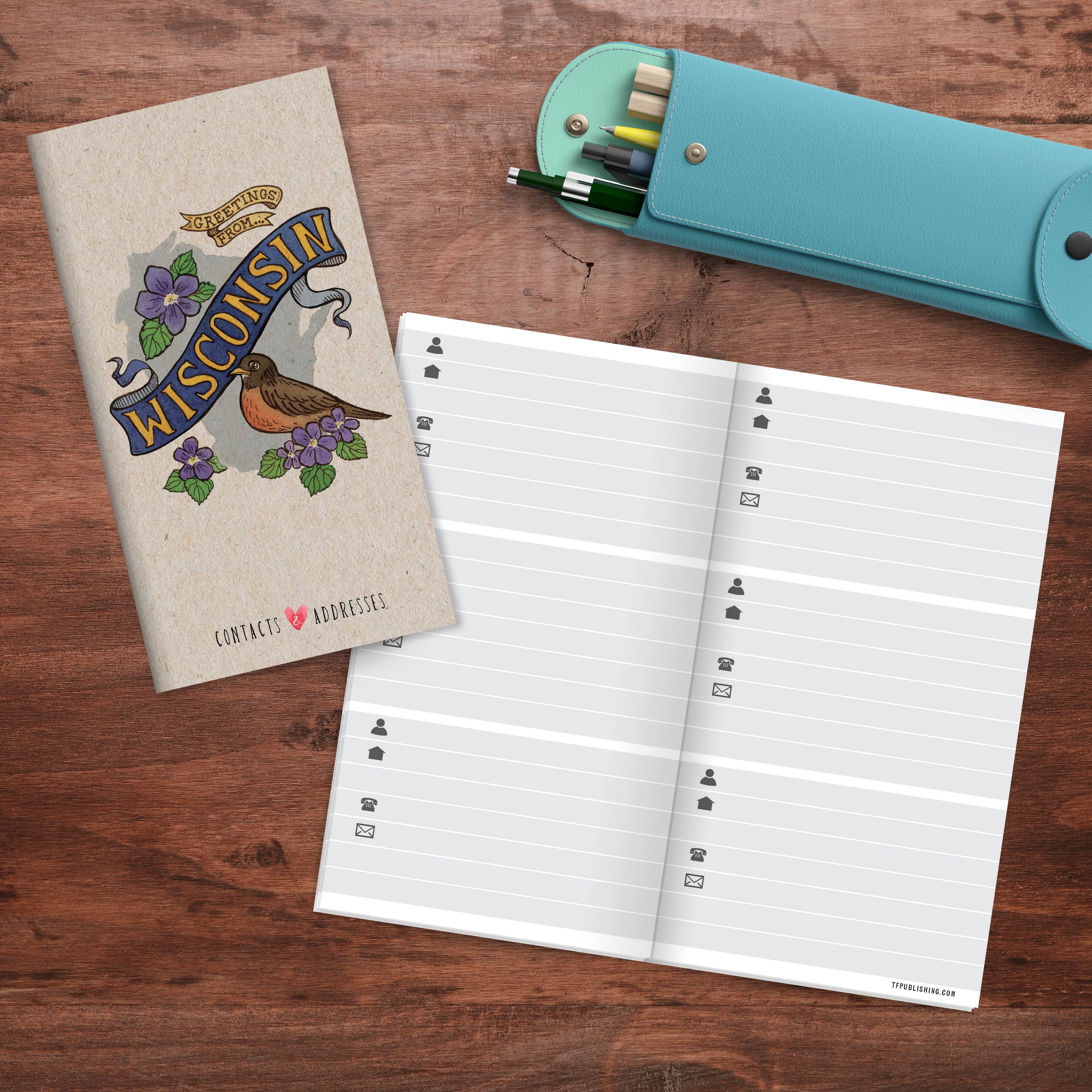 TF Publishing Wisconsin Address Book